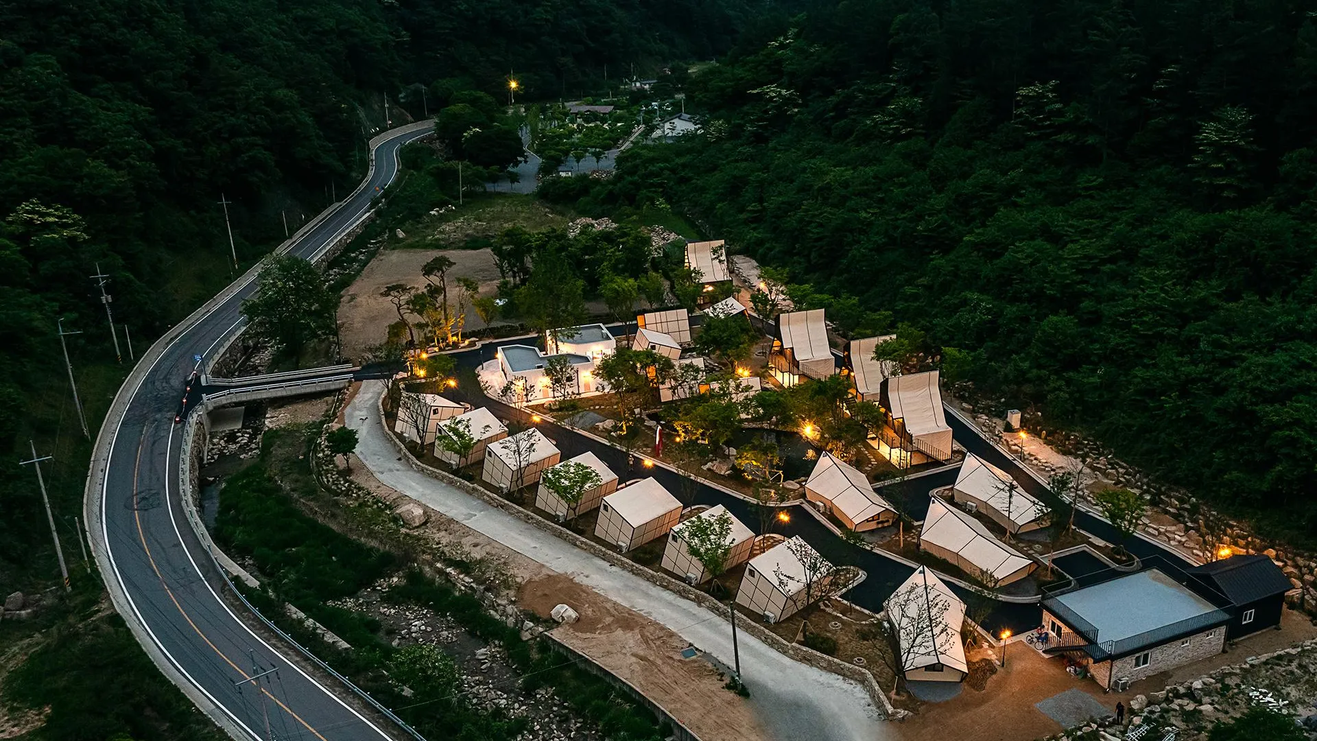 제천 제천 참좋은글램핑 2성급 게스트하우스 전망