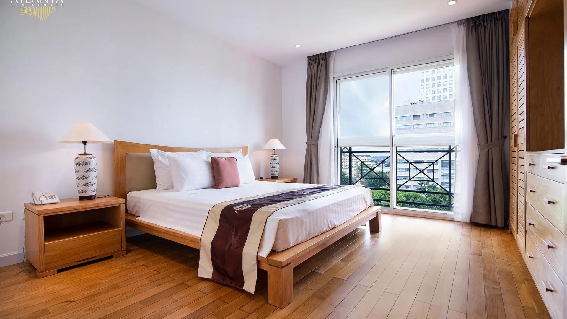 하노이 애틀랜타 레지던스 3성급 호텔 스위트룸