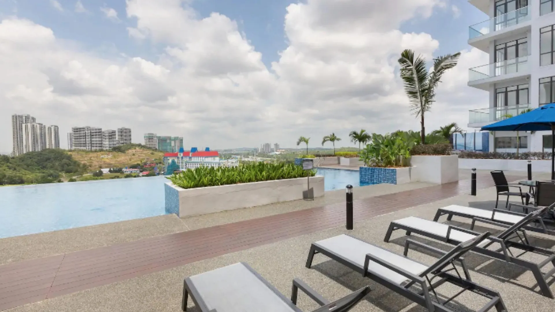 조호바루 / 조호르바루 겔랑파타 / 레고랜드의 아파트먼트 (80m², 침실 2개, 프라이빗 욕실 2개) 4성급 싱글룸 레스토랑