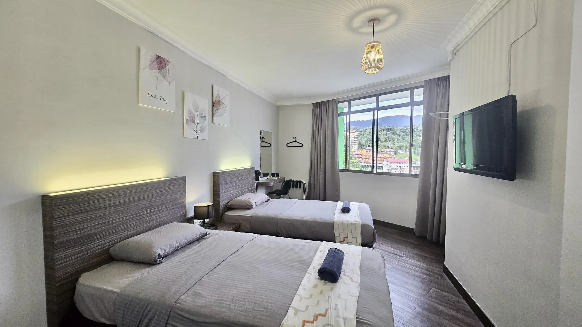 카메론 하일랜즈 파크랜드 호텔 카메론 하이랜드 2성급 호텔 객실