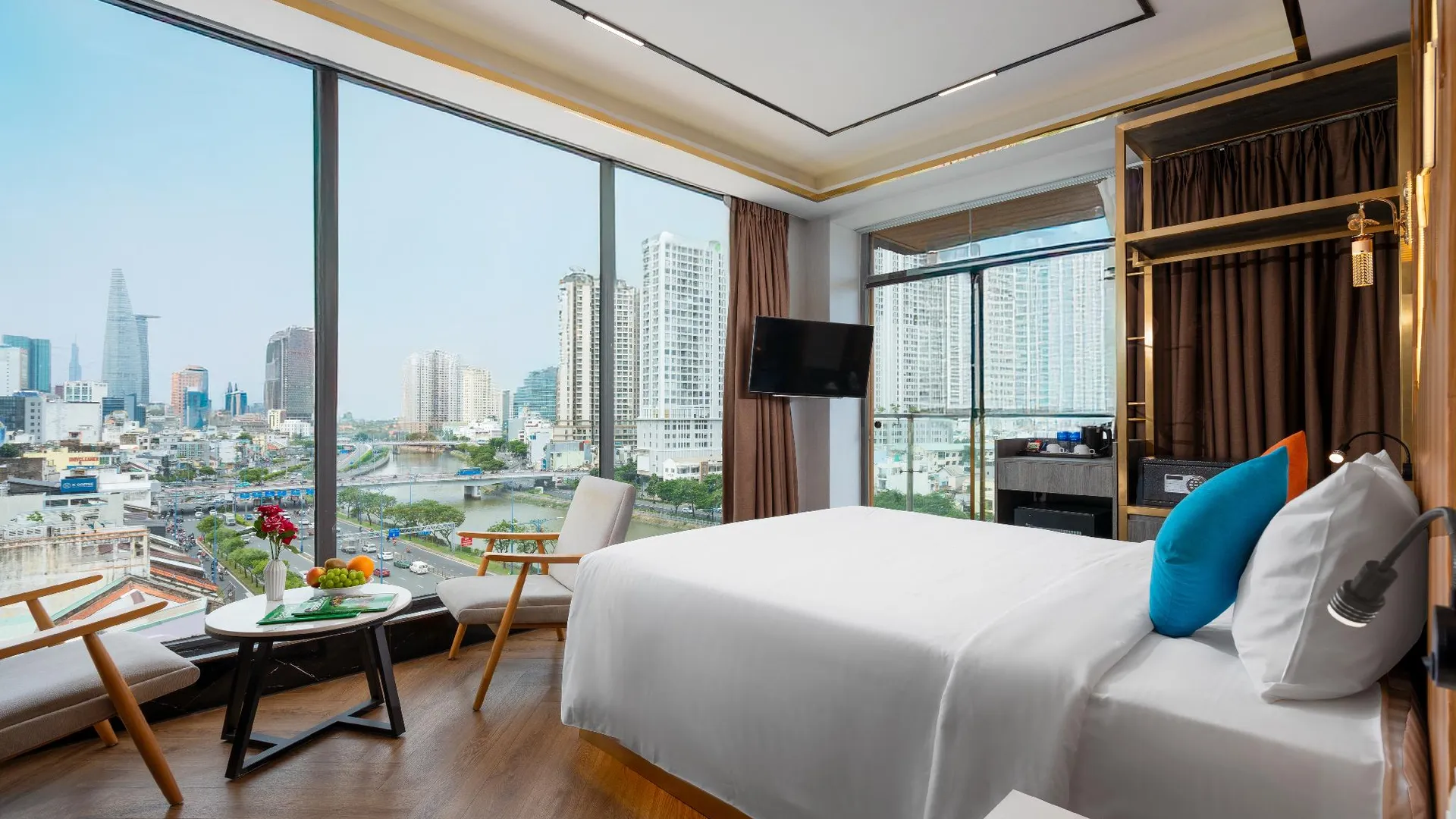 호치민 G8 리버사이드 호텔 사이공 3성급 호텔 스위트룸