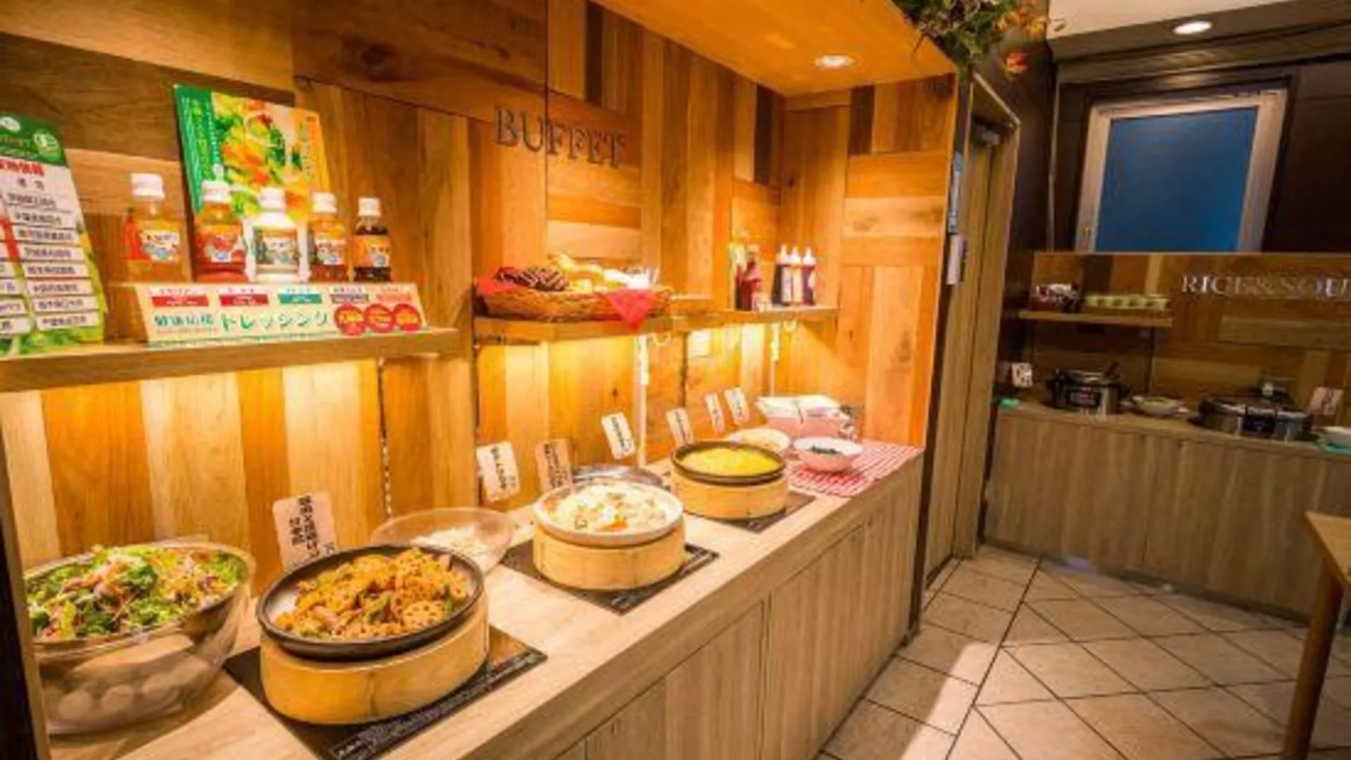 오사카 Super Hotel Subway Tanimachi 4-Chome Exit 6 3성급 호텔 부대시설