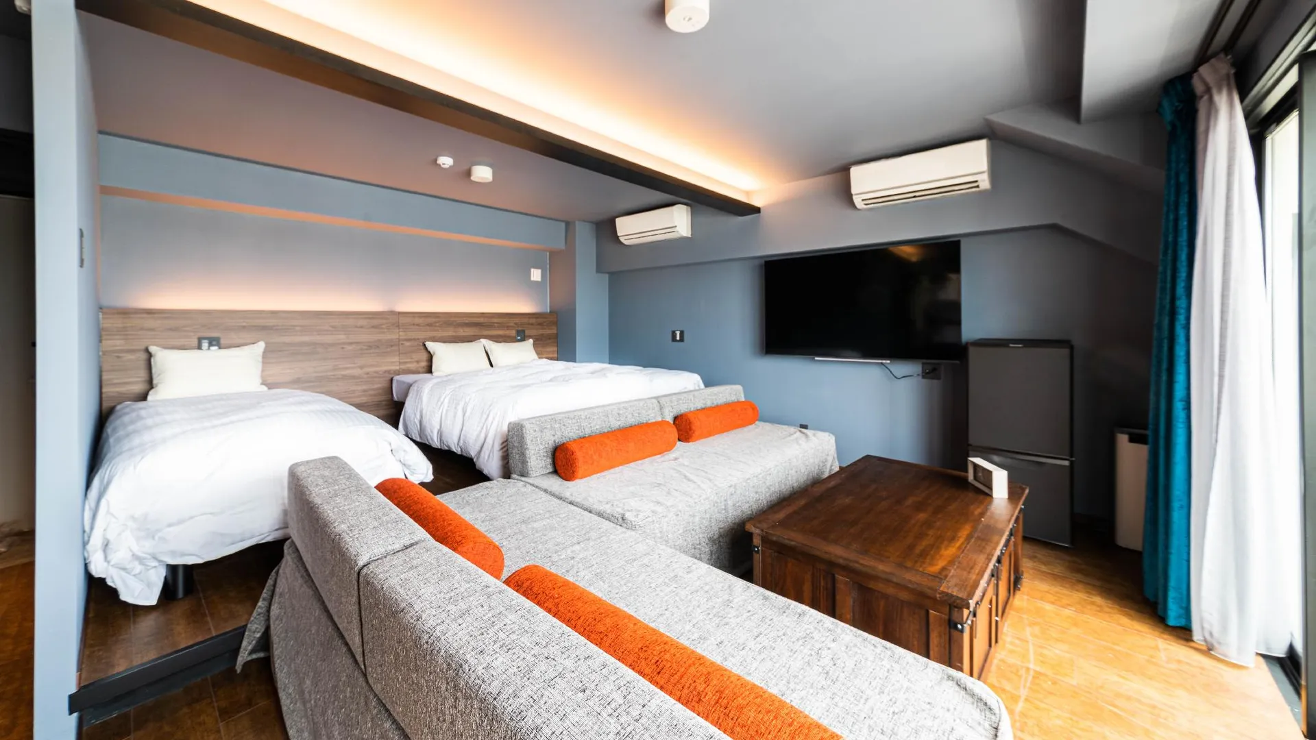 오키나와 본섬 호텔 브릭 3성급 호텔 스위트룸