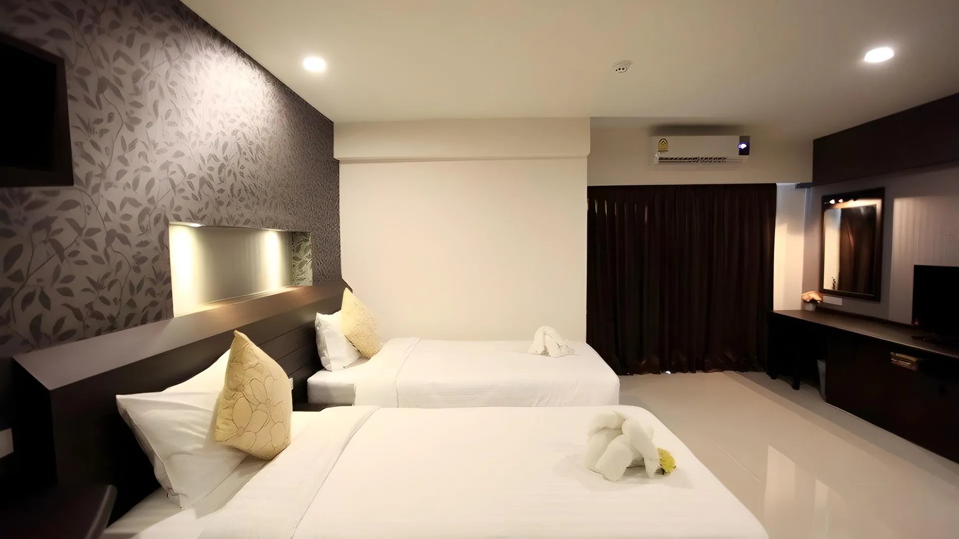방콕 Twin bed located on Sukhumvit Rd. 3성급 게스트하우스 객실