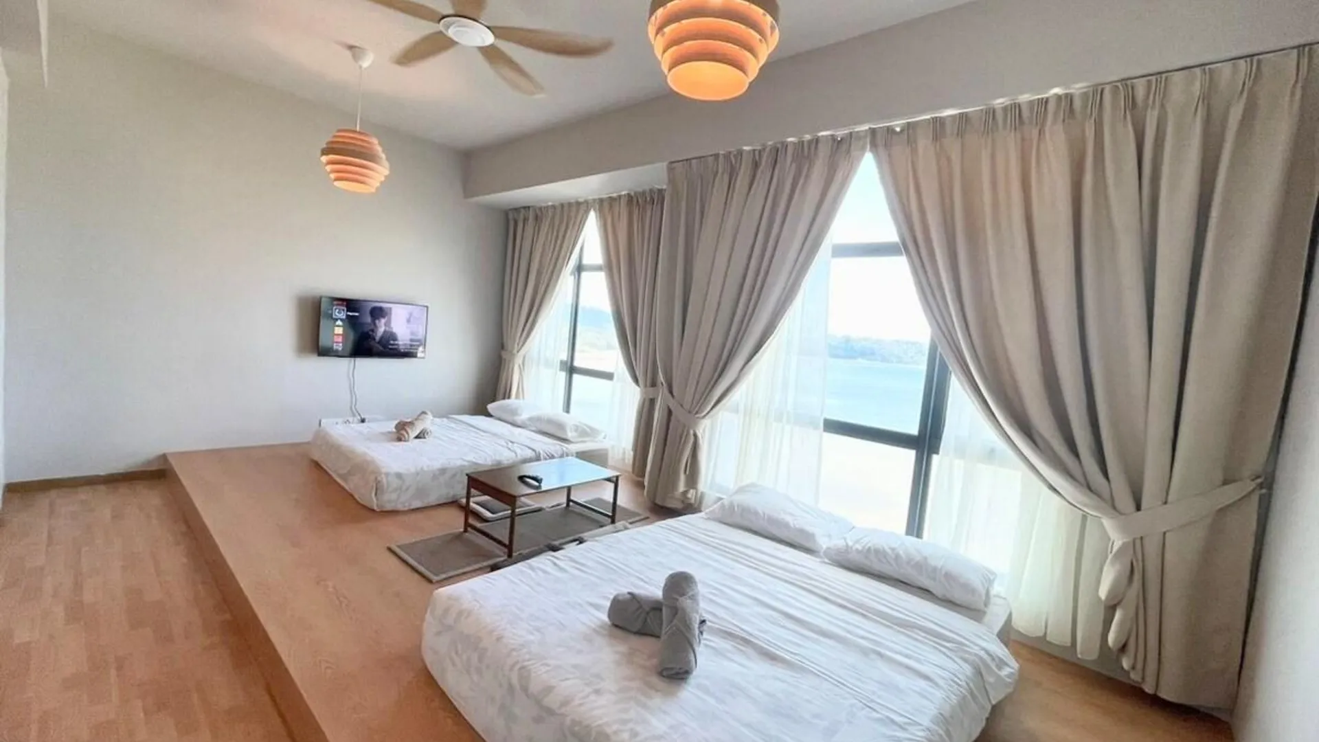 쿠안탄 테루크 쳄페타크의 아파트먼트 (40m², 침실 1개, 프라이빗 욕실 1개) 3성급 게스트하우스 스위트룸