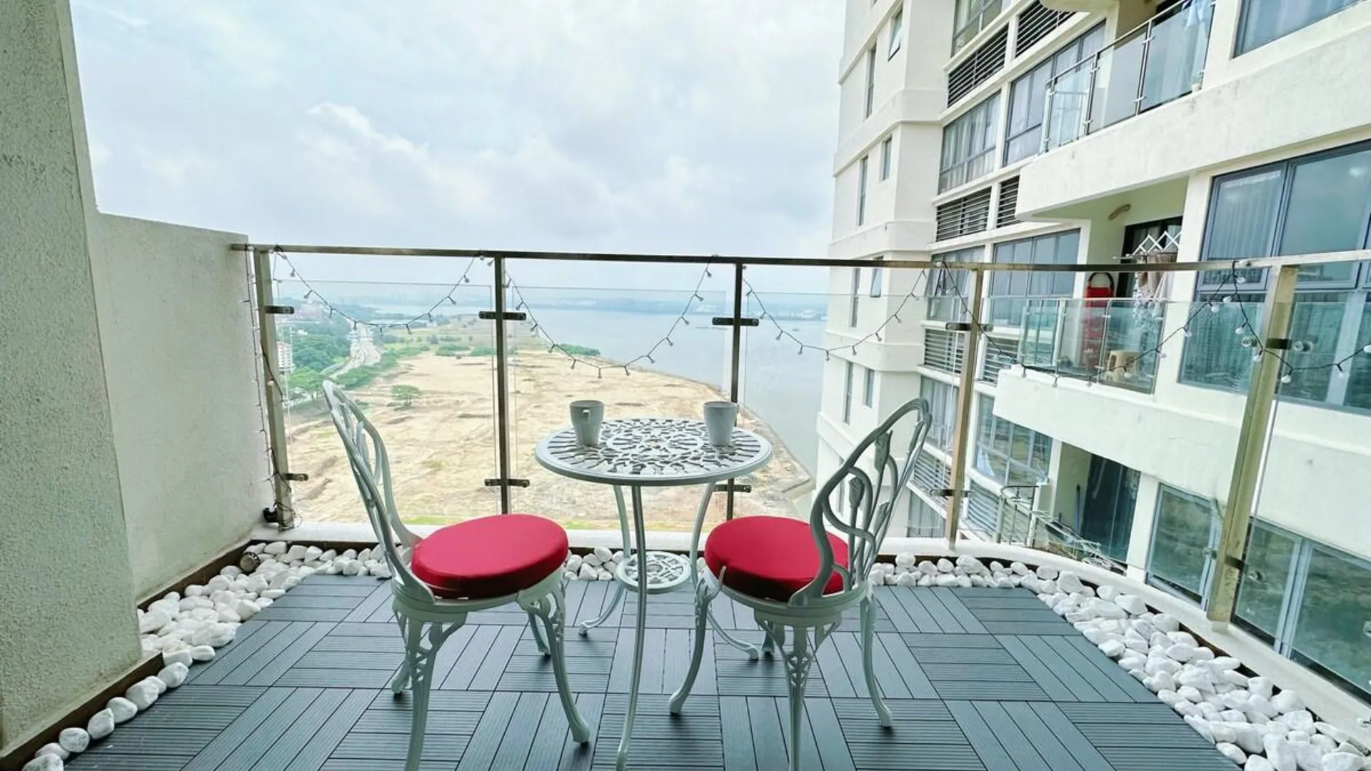 조호바루 / 조호르바루 당가베이의 프라이빗 하우스 (110m², 침실 3개, 프라이빗 욕실 3개) 3성급 싱글룸 수영장