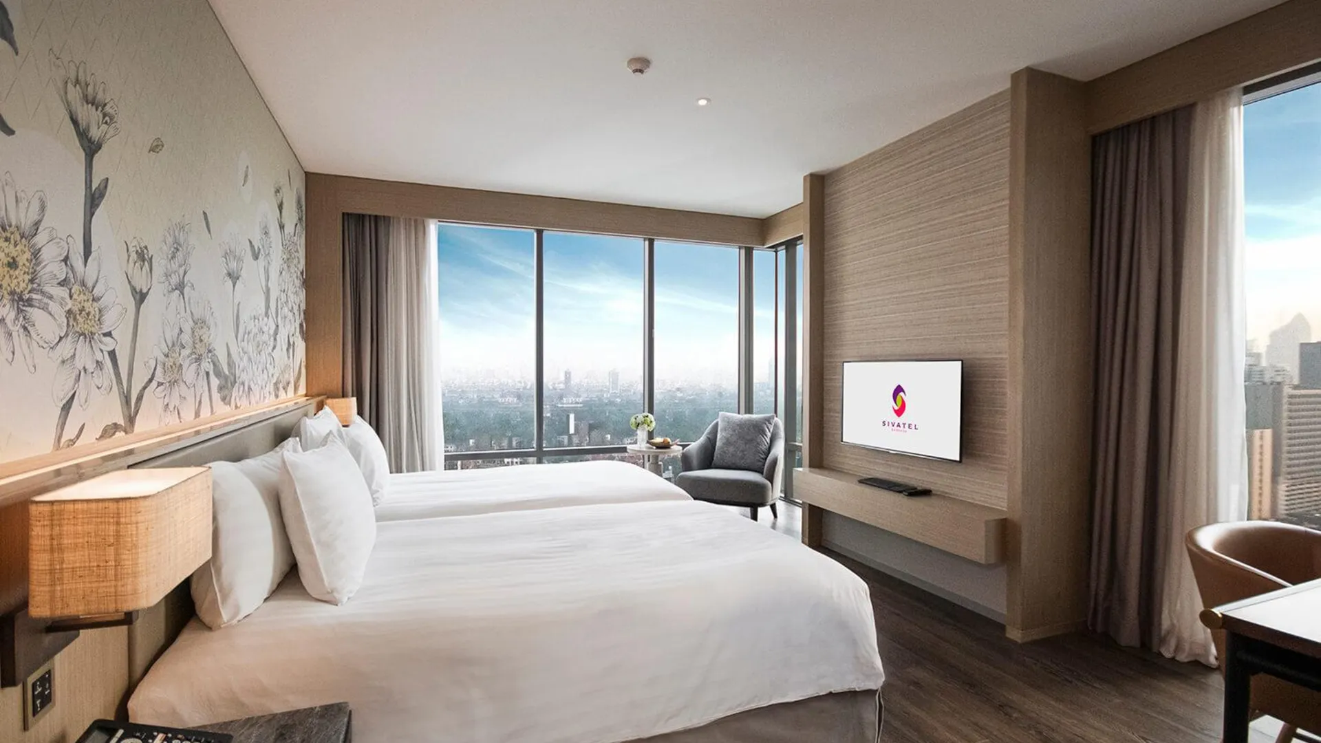 방콕 시바텔 방콕 호텔 5성급 호텔 전망