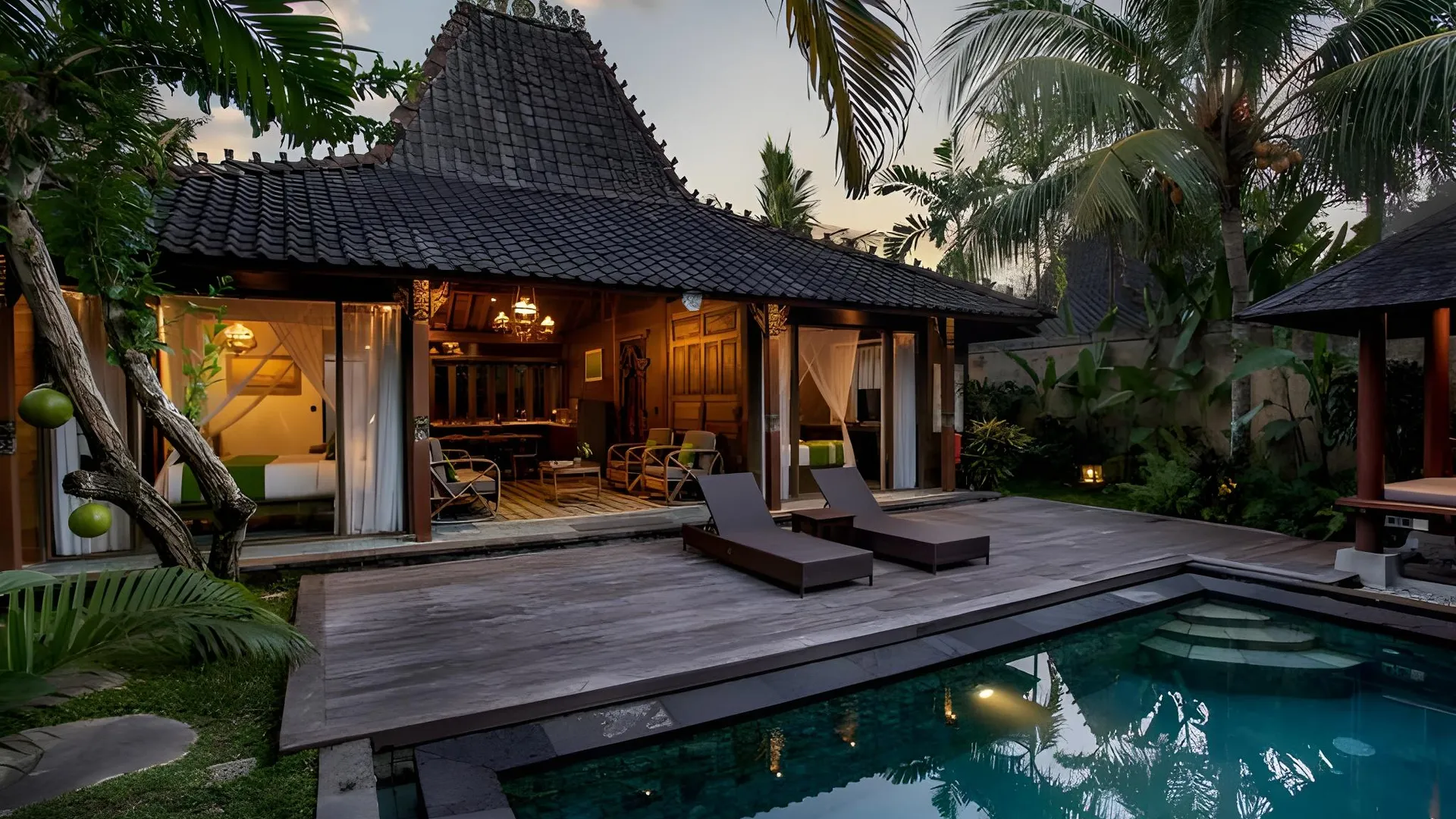 발리 아리아 빌라 우붓 4성급 호텔 스위트룸