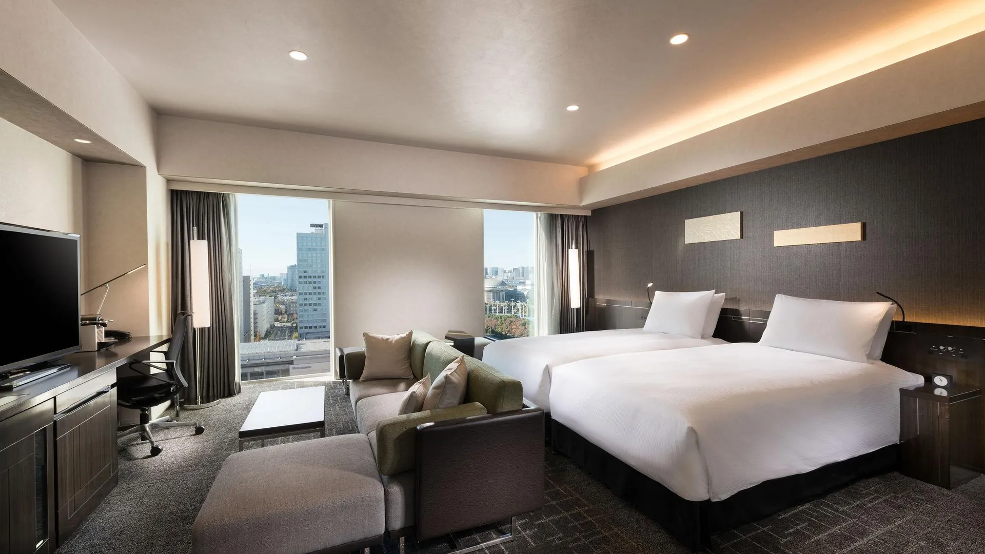 도쿄 / 동경 더블트리 바이 힐튼 도쿄 아리아케 4성급 호텔 전망