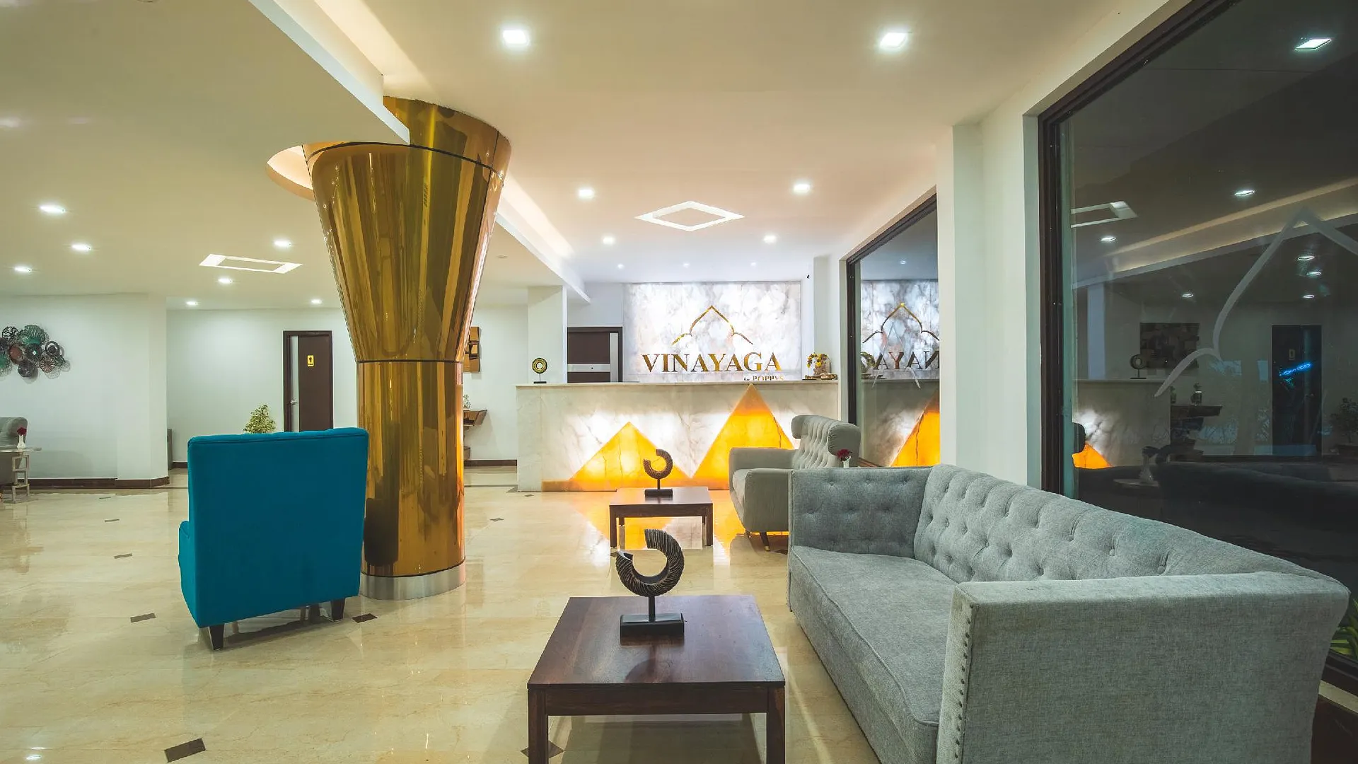 람메스와람 비나야가 바이 포피스 라메시와람 2성급 호텔 로비