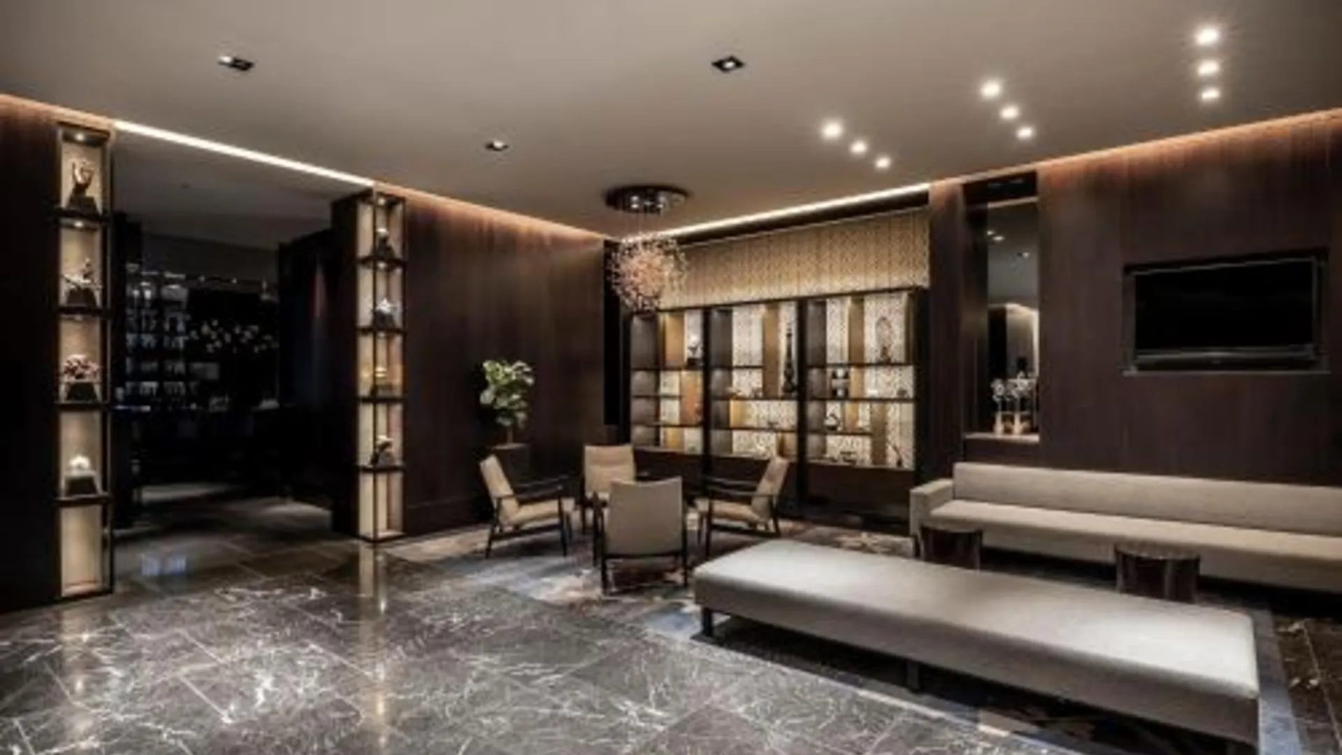 교토 더 로열 파크 호텔 교토 산조 4성급 호텔 로비