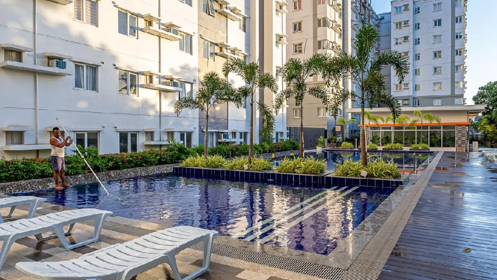 세부 세부 시티의 스튜디오 아파트먼트 (20m², 프라이빗 욕실 1개) 3성급 게스트하우스 레스토랑