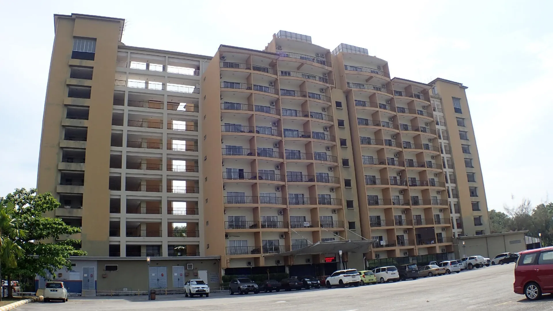 반팅 데 엘리먼트 모립 리조트 3성급 호텔 외관