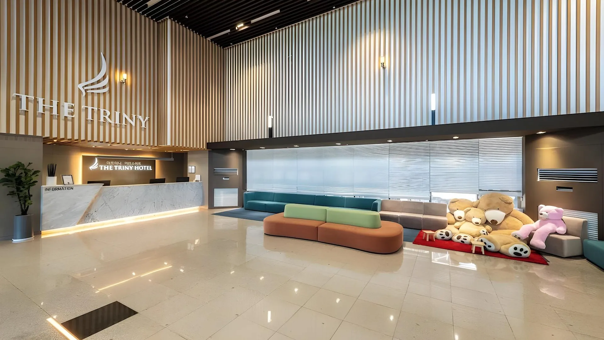 용인 더트리니 어반스위트 4성급 호텔 객실