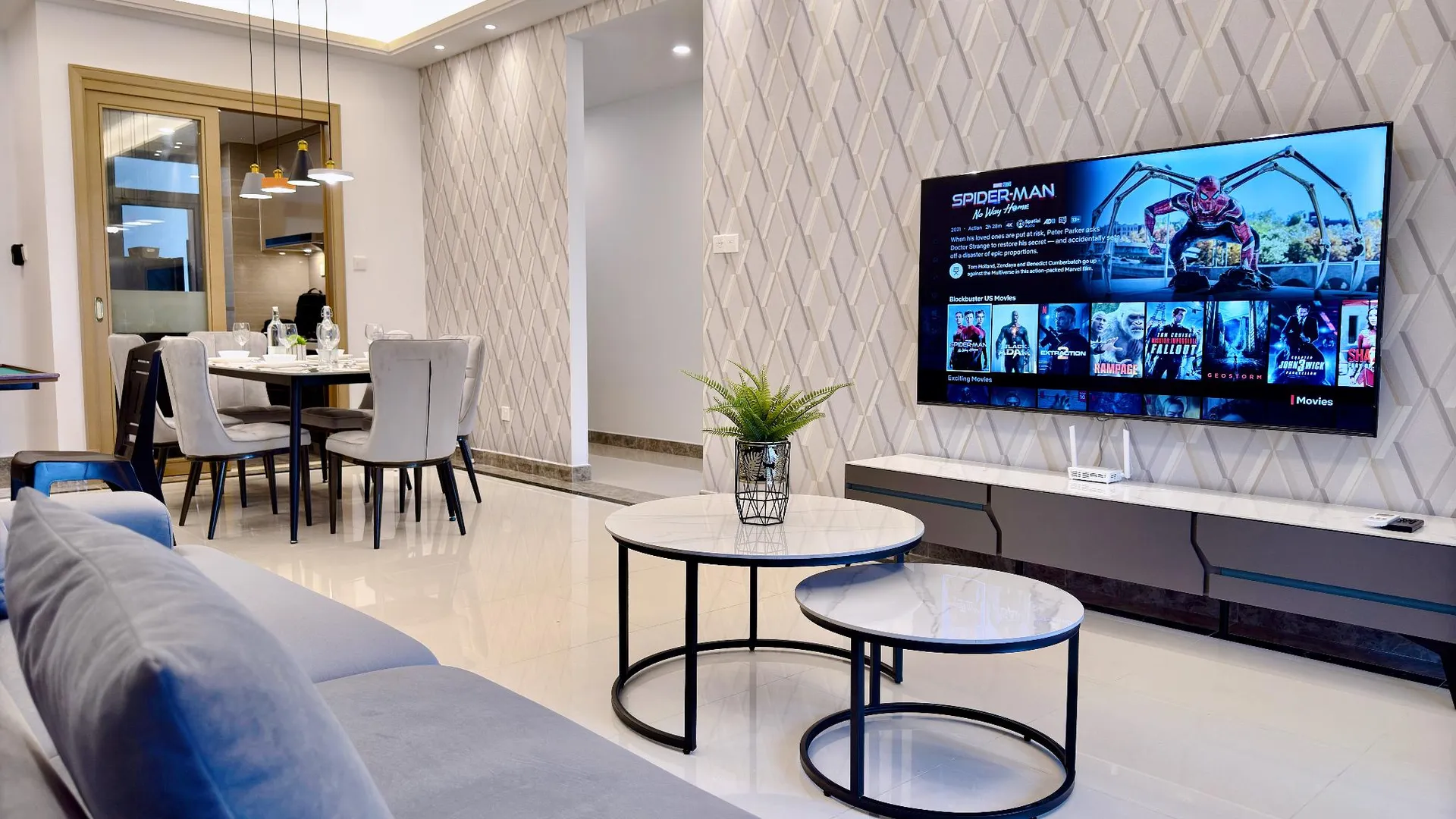 조호바루 / 조호르바루 조호바루의 아파트먼트 (1500m², 침실 3개, 프라이빗 욕실 3개) 5성급 싱글룸 전망