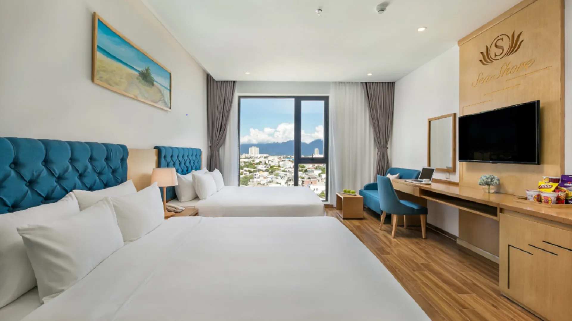 다낭 씨쇼어 호텔 - 아파트먼트 4성급 호텔 전망