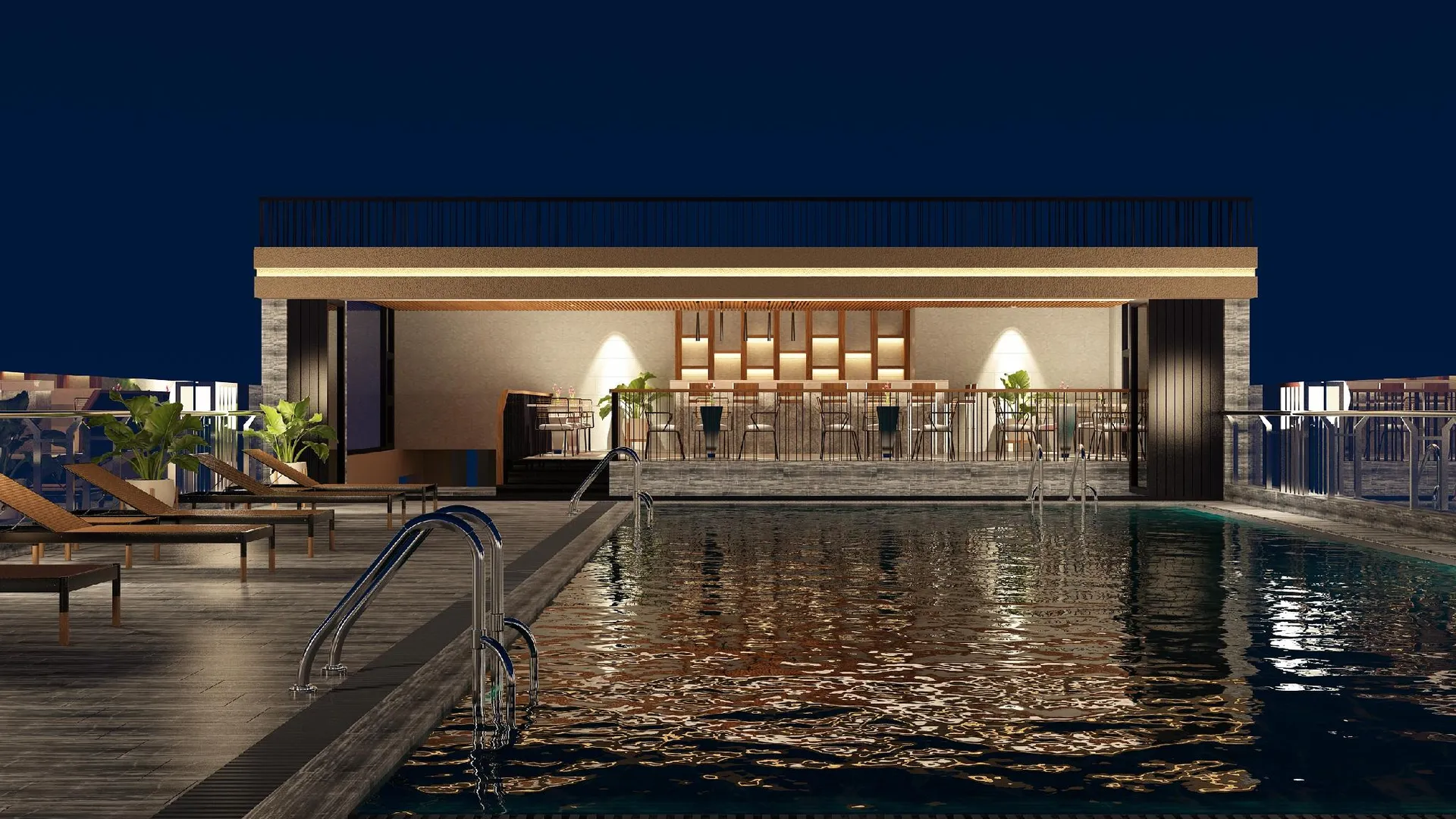 다낭 민 토안 사피 오션 호텔 4성급 호텔 수영장