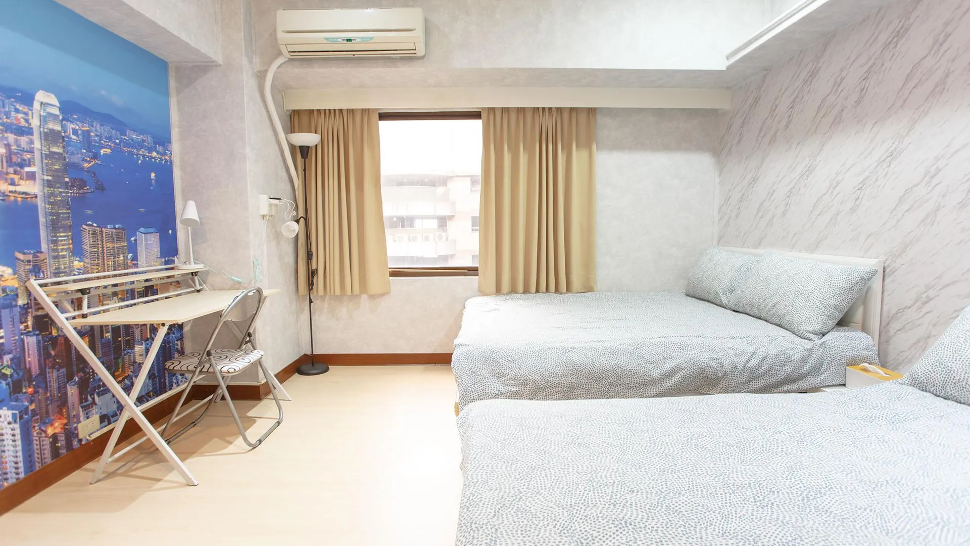 타이베이 타이베이 메인역의 아파트먼트 (2600m², 침실 1개, 프라이빗 욕실 1개) 3성급 싱글룸 전망