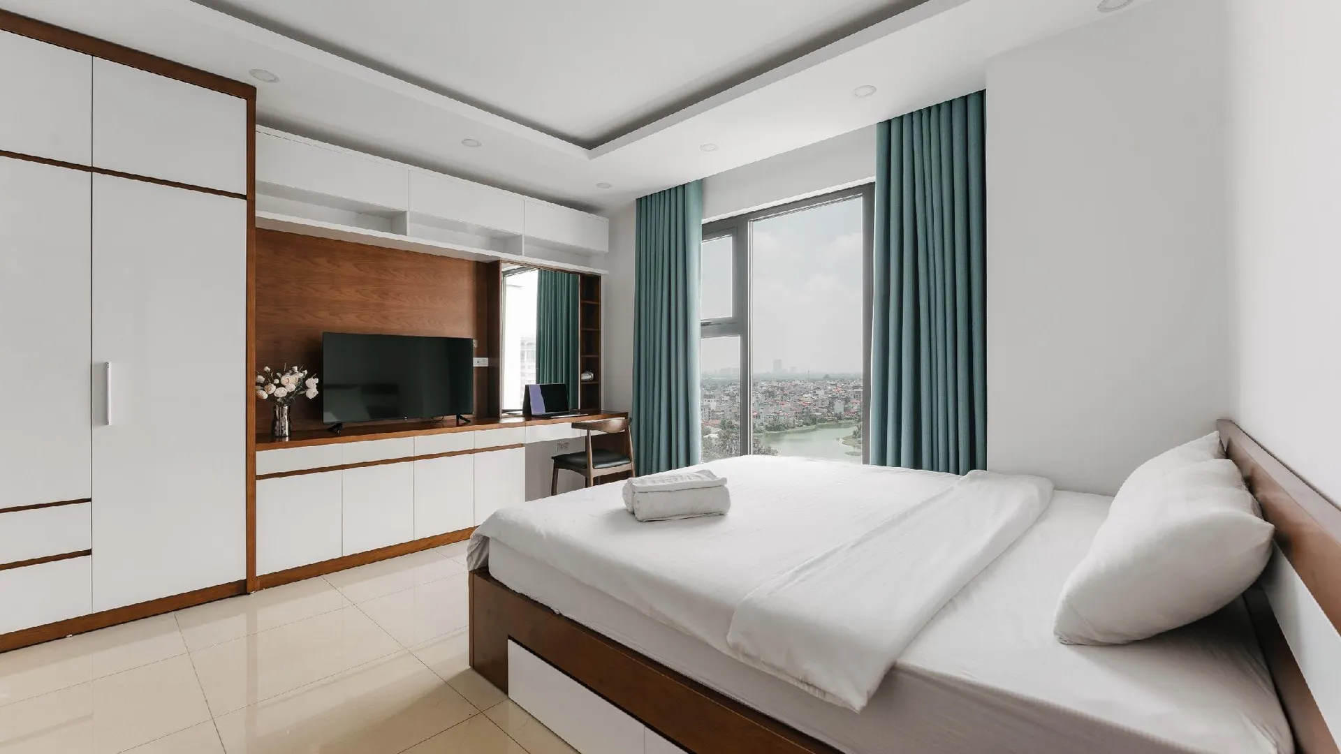 하노이 D.' 르 루아 솔레이 - 웨스트레이크 홈스테이 하노이 4성급 호텔 스위트룸