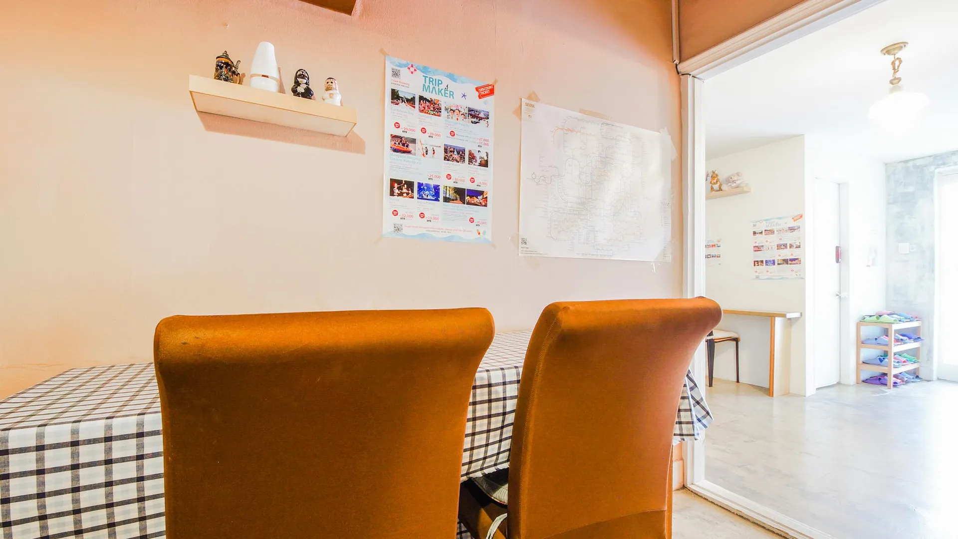 서울 시스앤브로 게스트하우스 2성급 호텔 전망