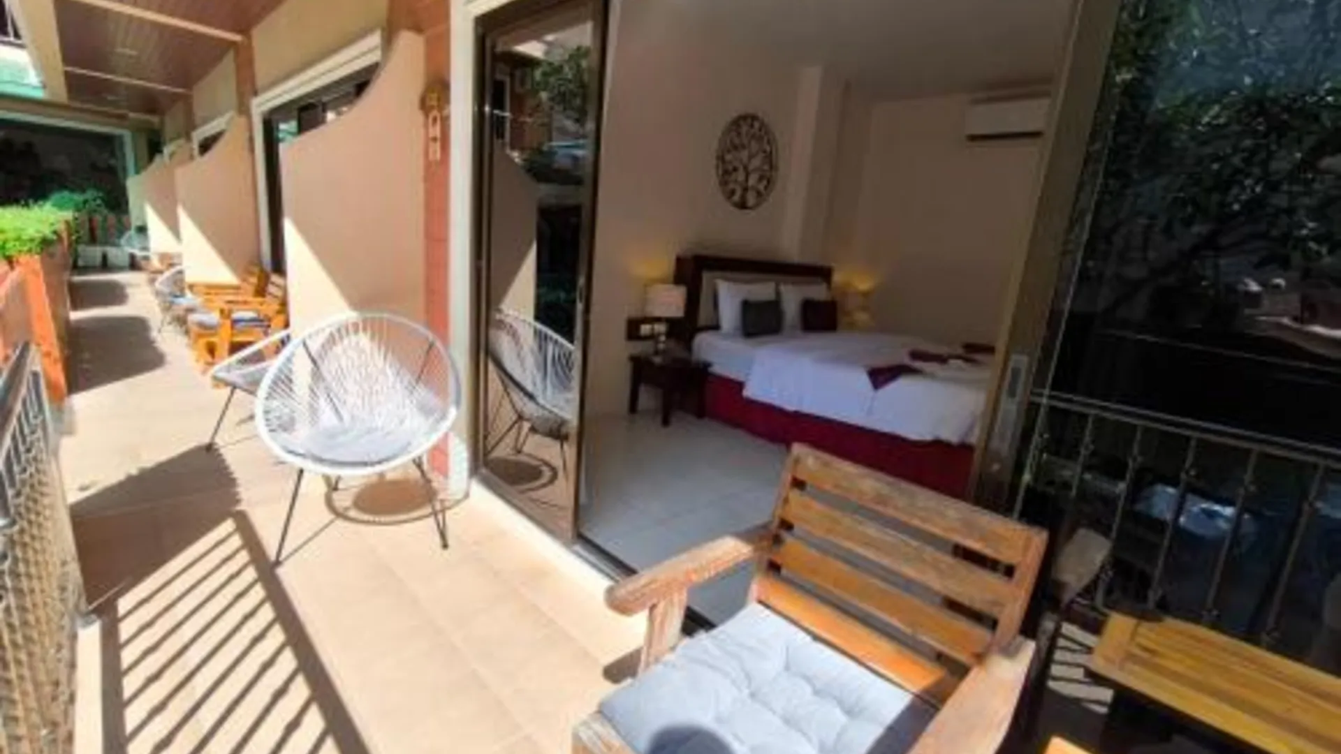 푸켓 Seven Seas Hotel Patong Beach 3성급 호텔 전망