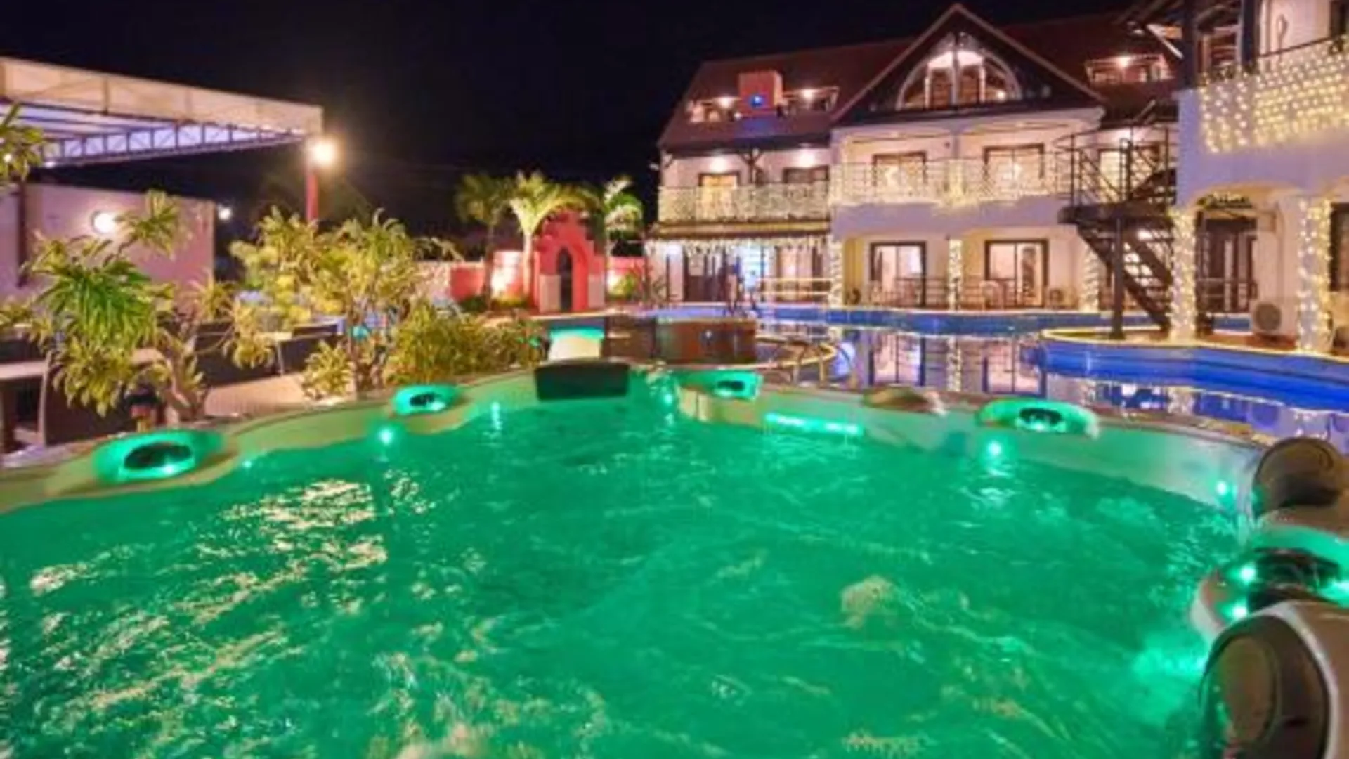 오키나와 본섬 Private Villa Espacio Onna 4성급 싱글룸 레스토랑