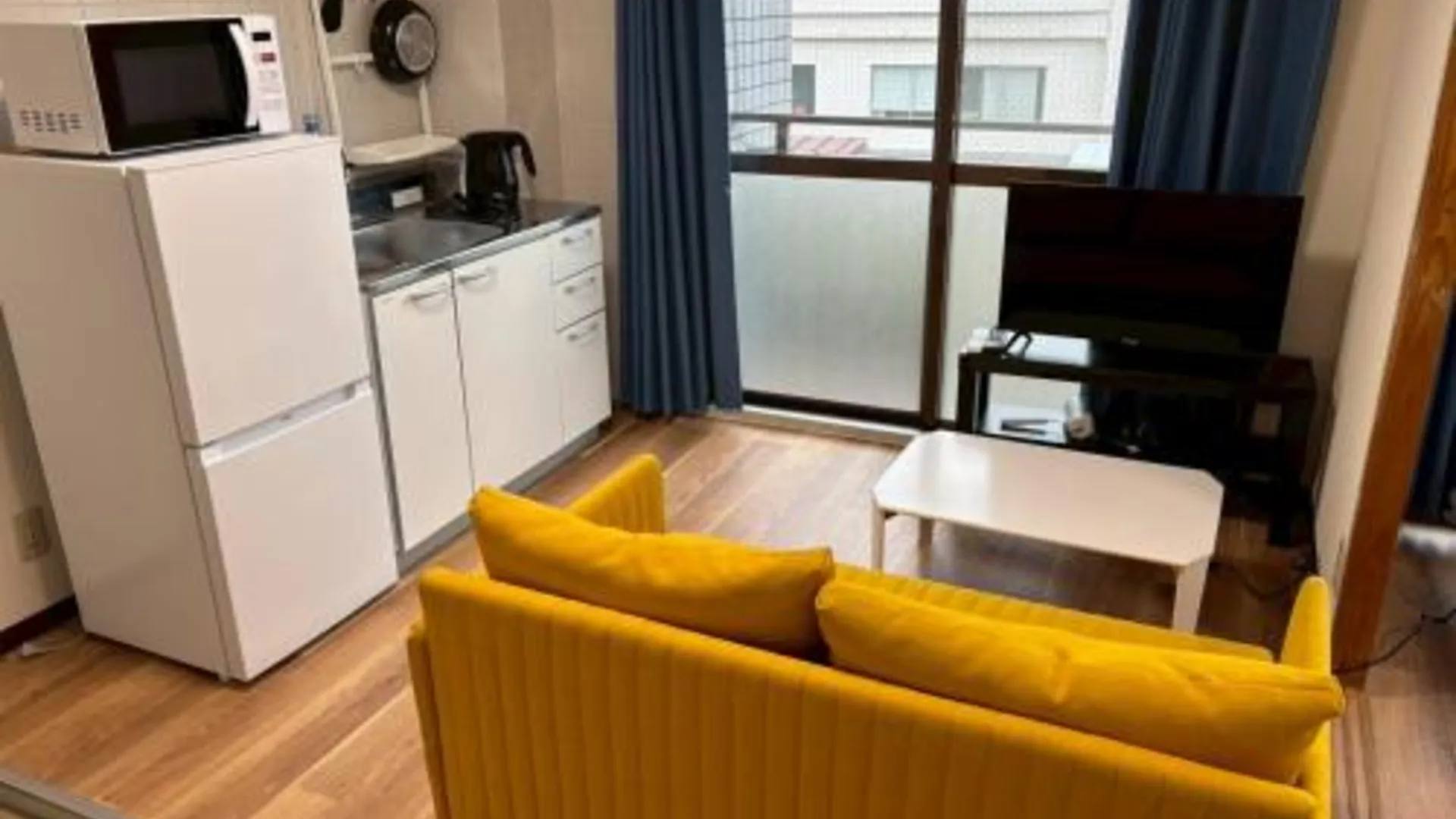 오사카 お宿あびこシルバーハイツ 4성급 게스트하우스 로비