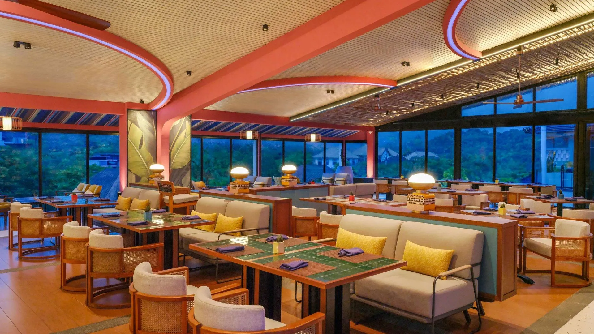 발리 모벤픽 리조트 앤 스파 짐바란 발리 5성급 호텔 레스토랑