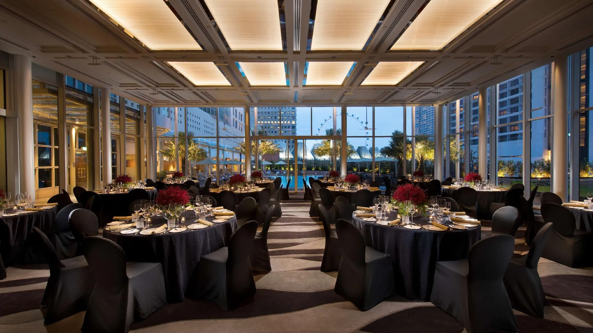 싱가포르 콘래드 싱가포르 마리나 베이 5성급 호텔 외관