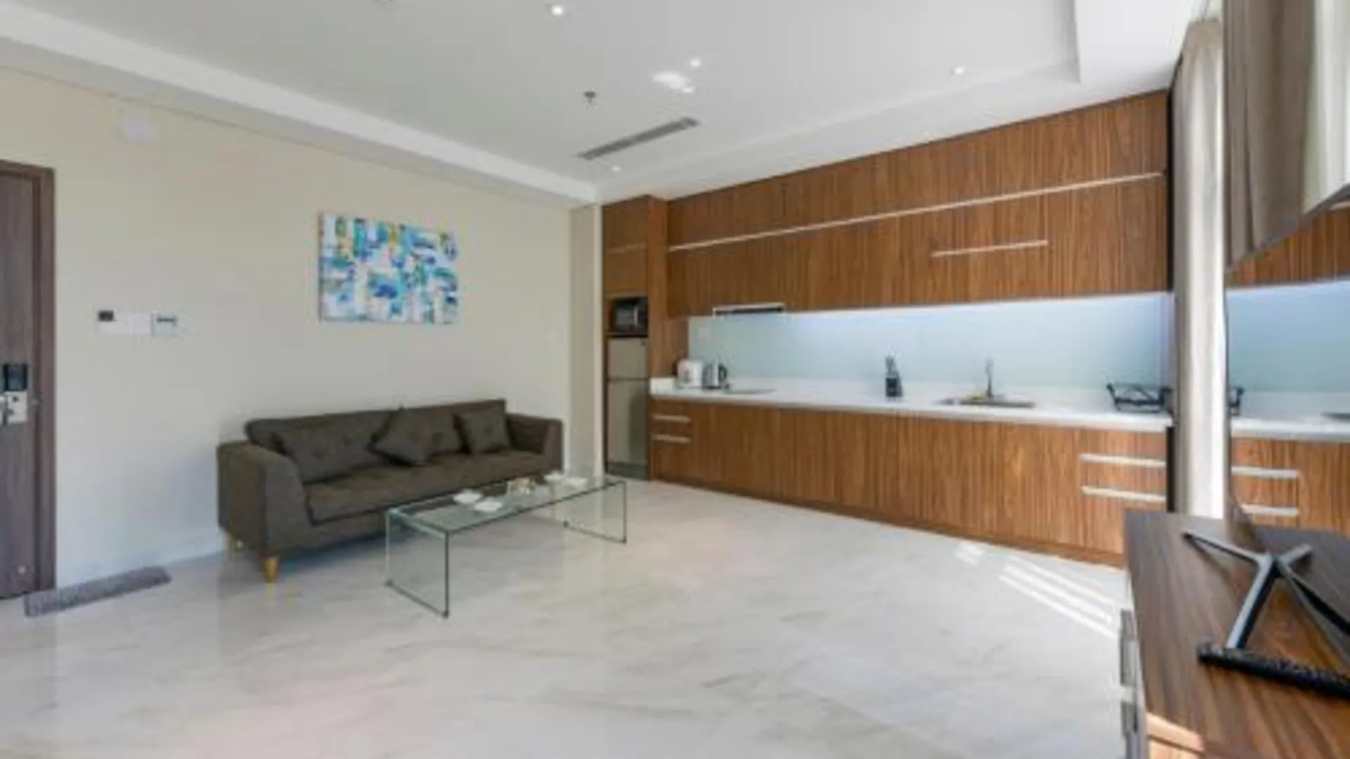 호치민 오로라 서비스드 아파트먼트 5성급 게스트하우스 로비