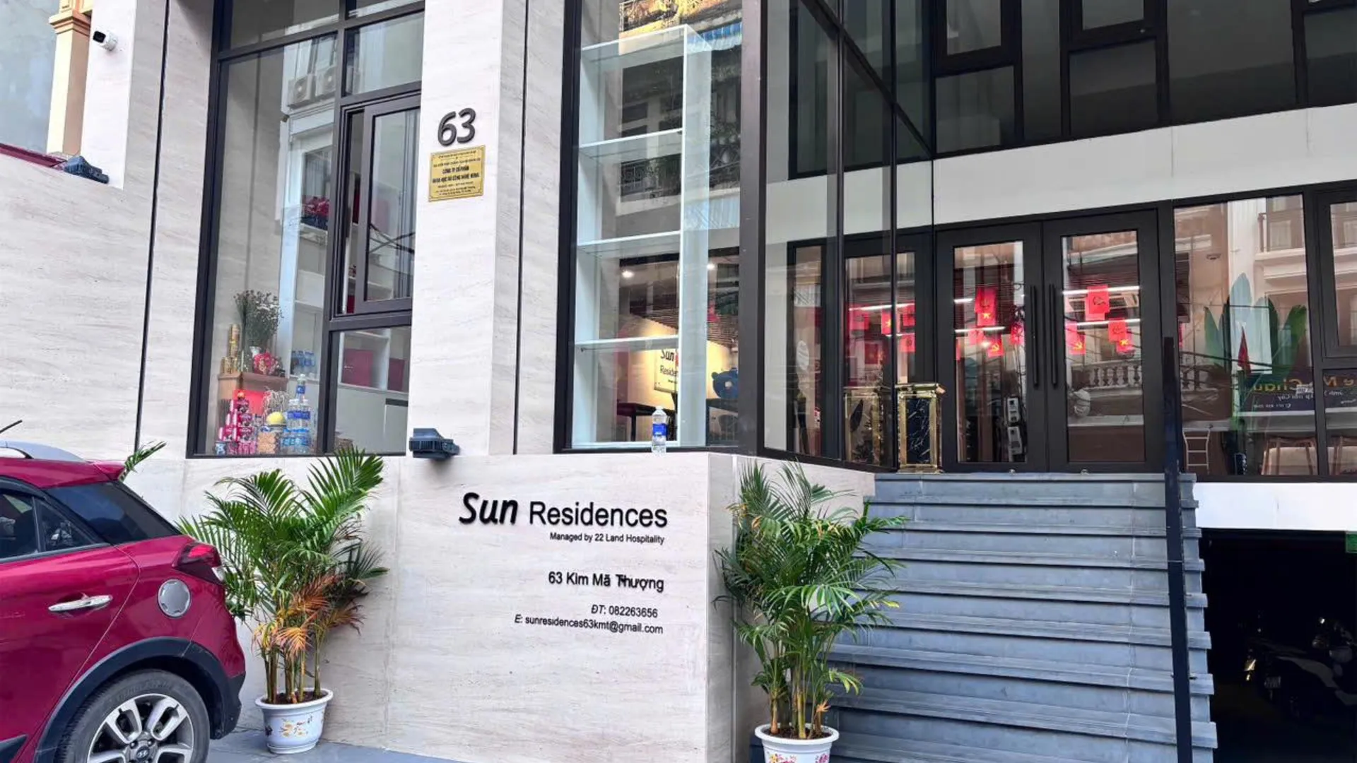 하노이 선 레지던스 호텔 앤 아파트먼트 4성급 게스트하우스 수영장