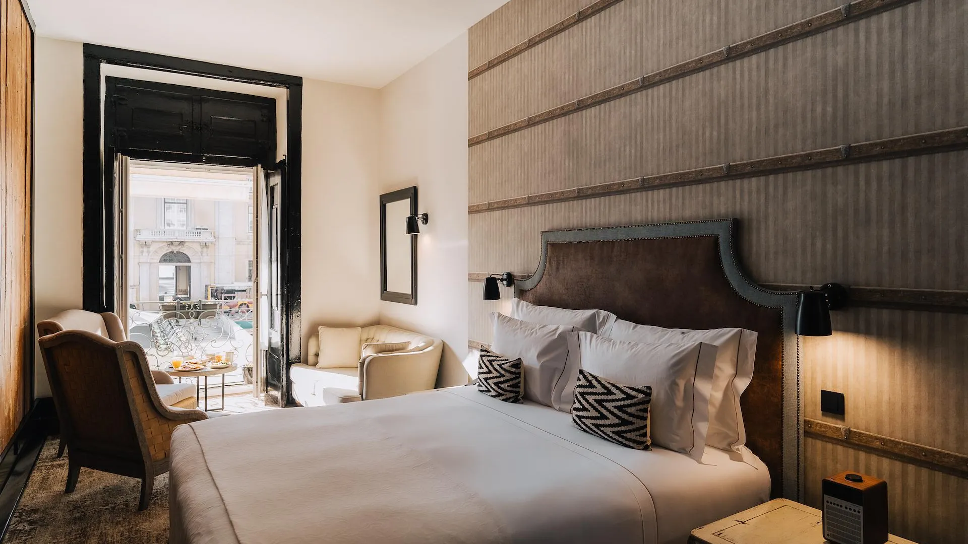 리스본 알마루사 바이사 치아도 4성급 호텔 객실