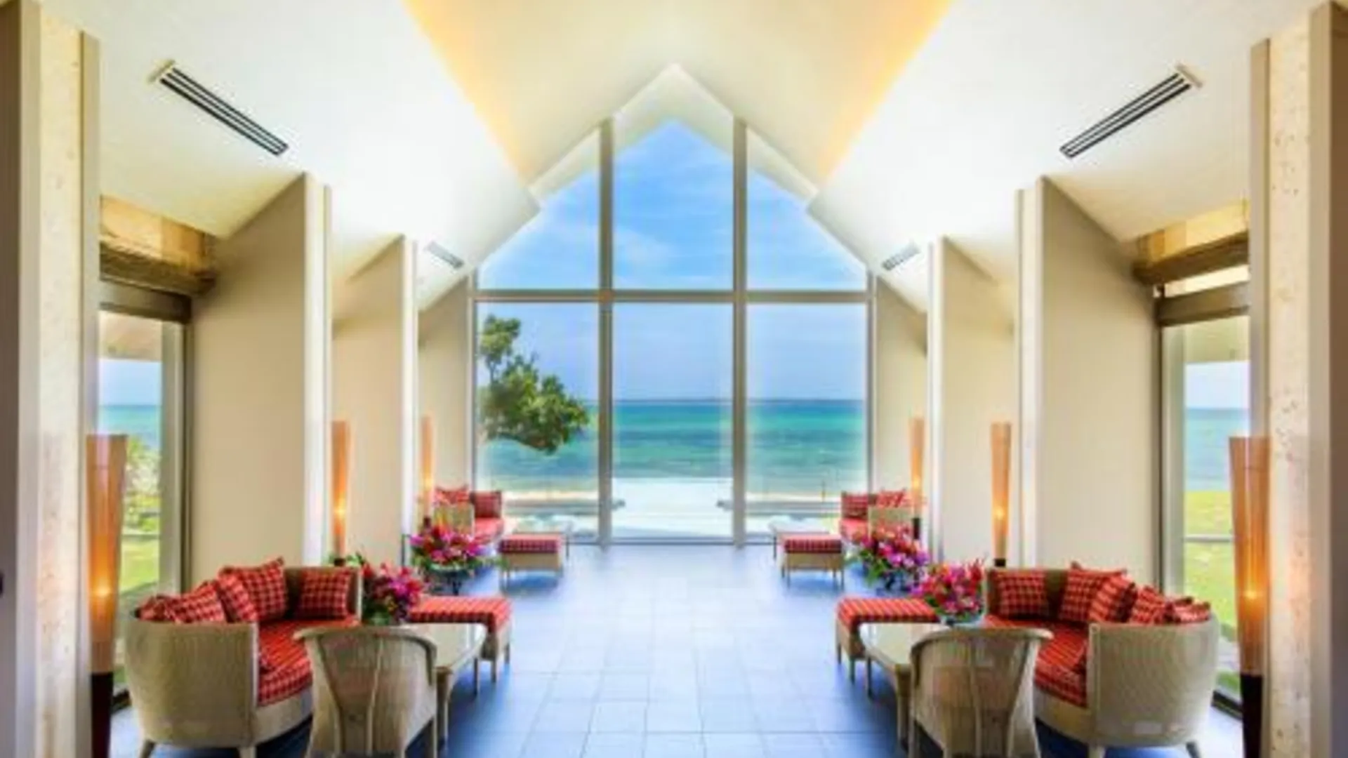 이시가키 Beach Hotel Sunshine Ishigakijima 4성급 호텔 로비