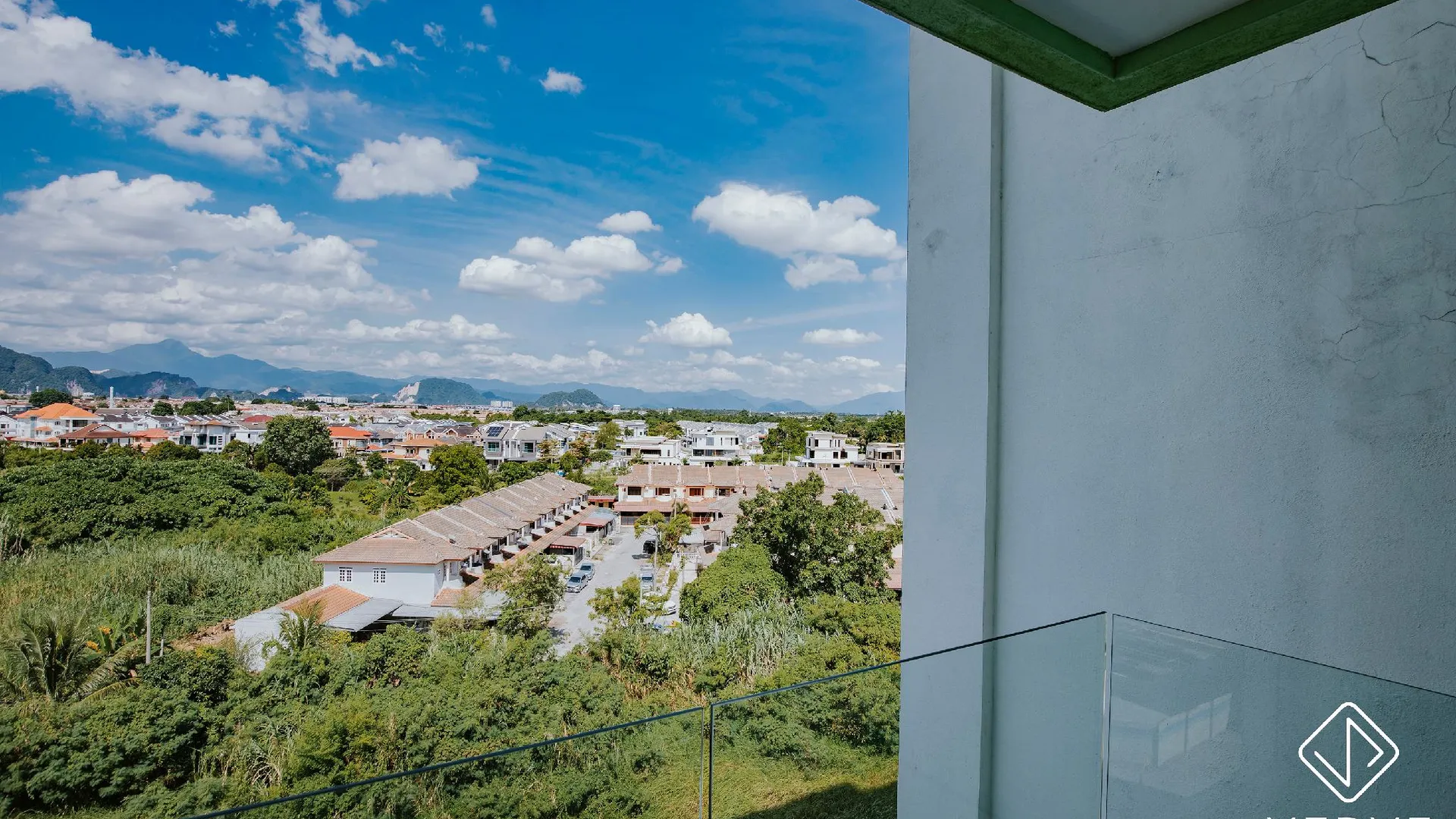 이포 이포 시의 아파트먼트 (m², 침실 2개, 프라이빗 욕실 2개) 2성급 싱글룸 전망