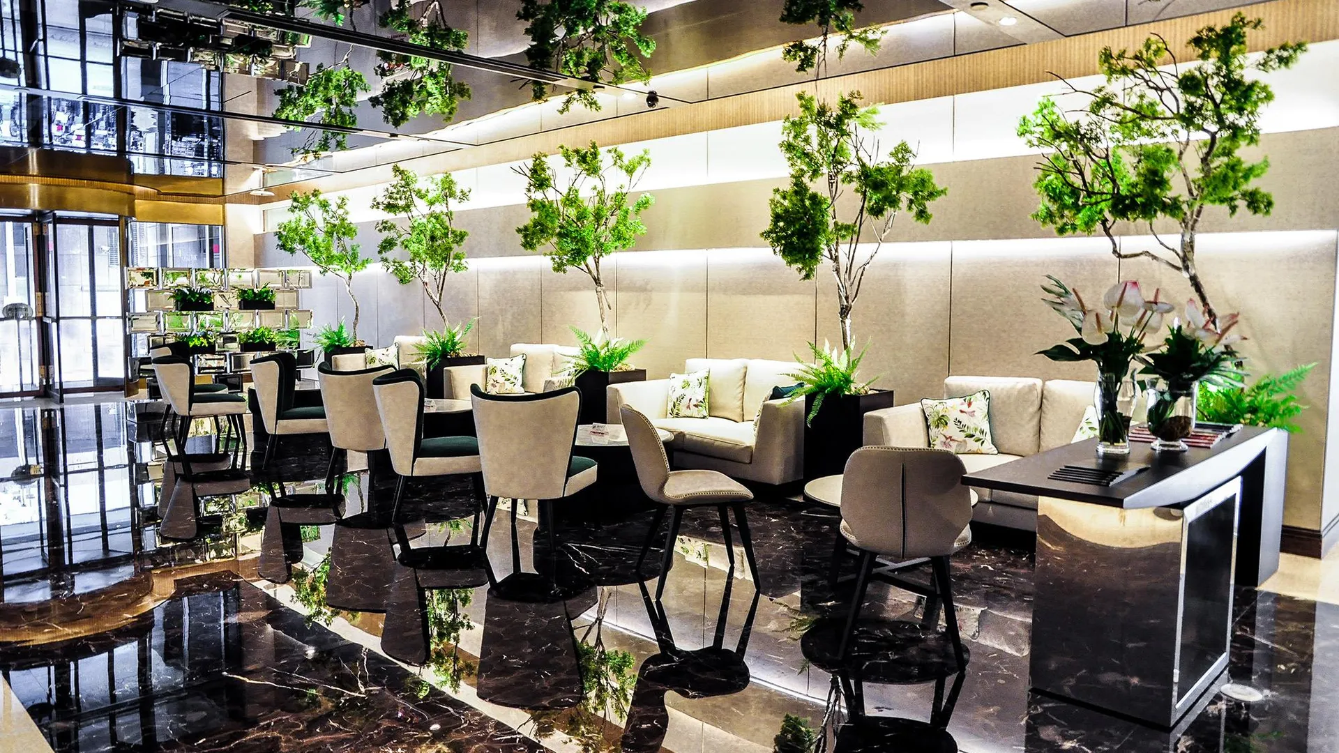 타이베이 시저 파크 호텔 5성급 호텔 로비