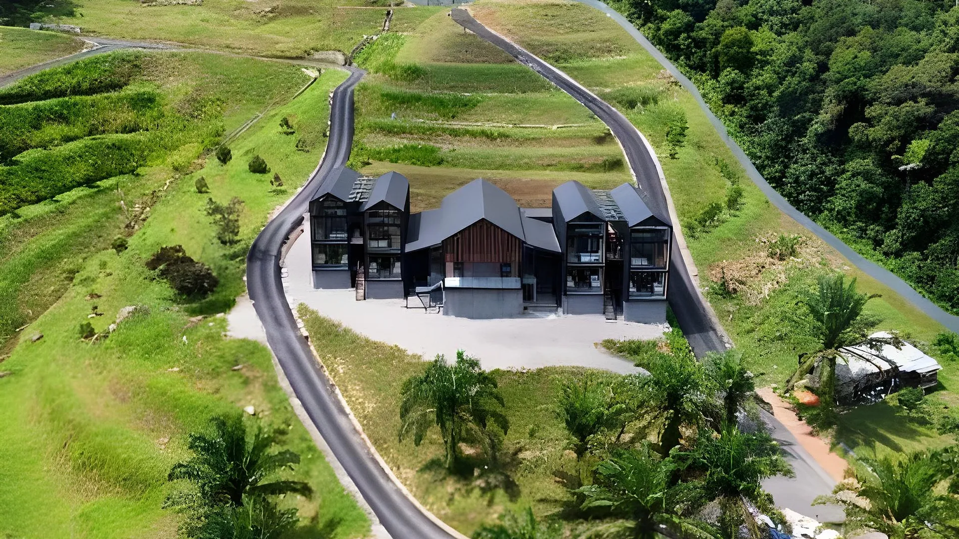 크루앙 탈룰라 힐 팜스테이 클루앙 5성급 호텔 레스토랑