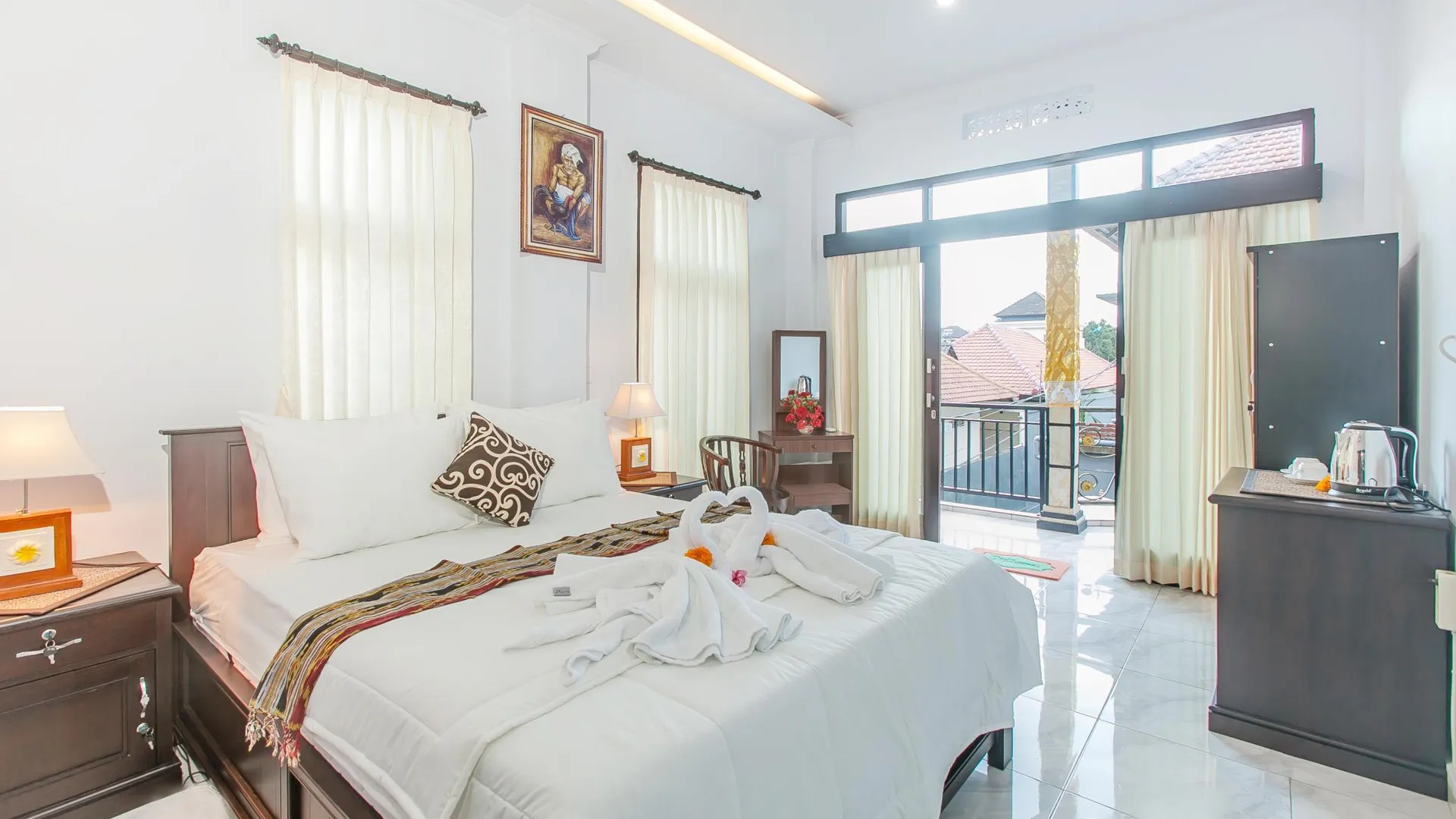 발리 요가스 하우스 우붓 3성급 게스트하우스 객실