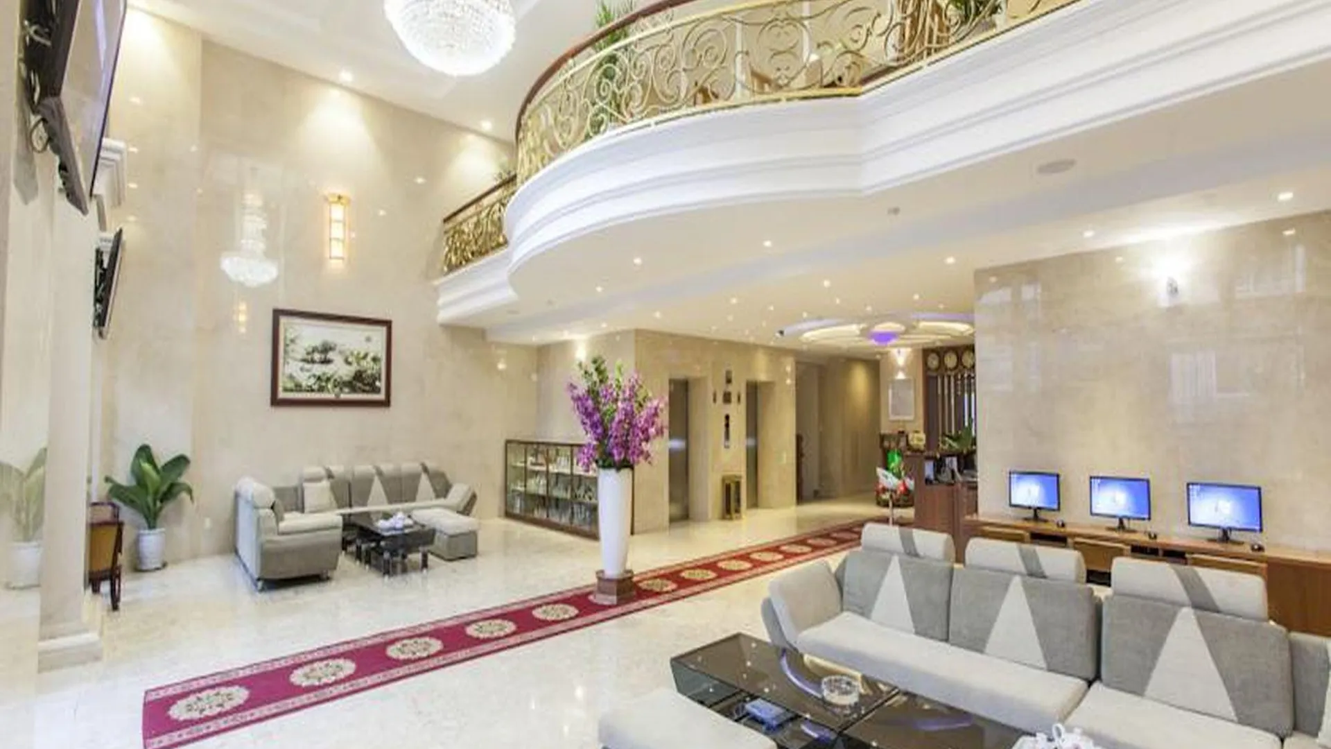 다낭 문라이트 호텔 다낭 3성급 호텔 로비