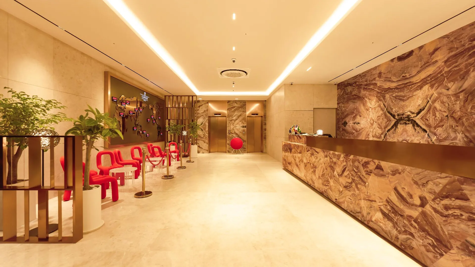 서울 카파스 호텔 강남 3성급 호텔 로비