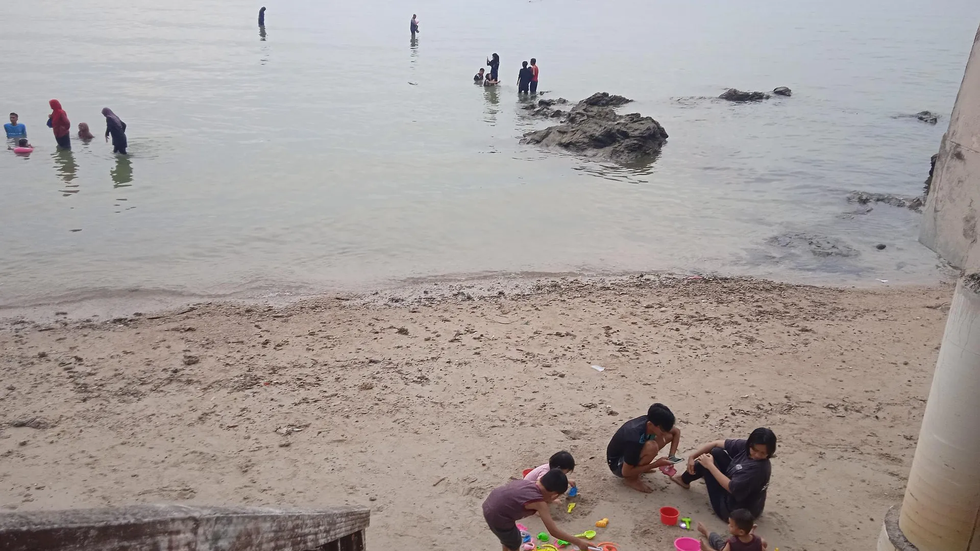 포트 딕슨 타만 하지 자이날의 아파트먼트 (20m², 침실 2개, 프라이빗 욕실 1개) 2성급 싱글룸 전망