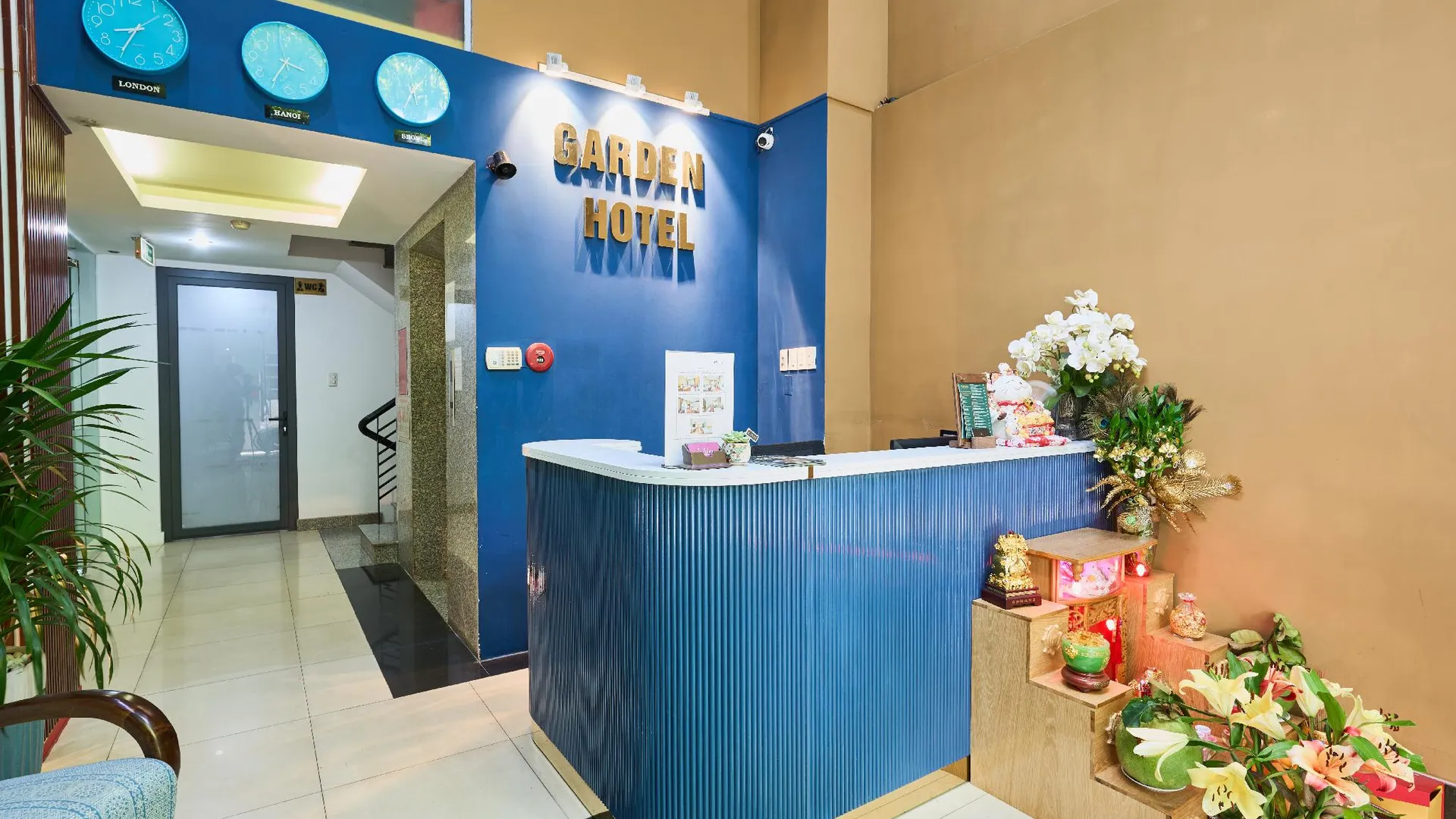 호치민 라 팔마 - 가든 사이공 호텔 푸미흥 2성급 호텔 수영장