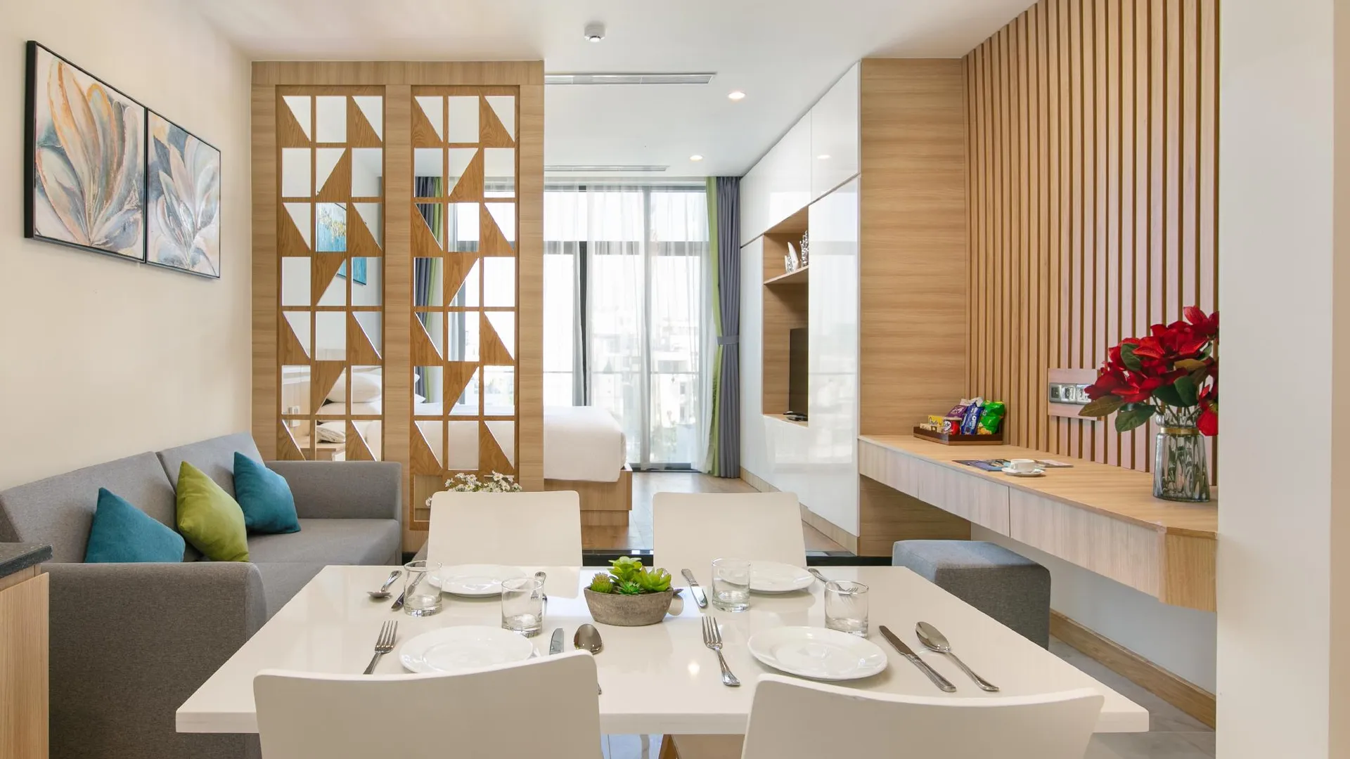 다낭 선 리버 호텔 앤 아파트먼트 4성급 호텔 객실