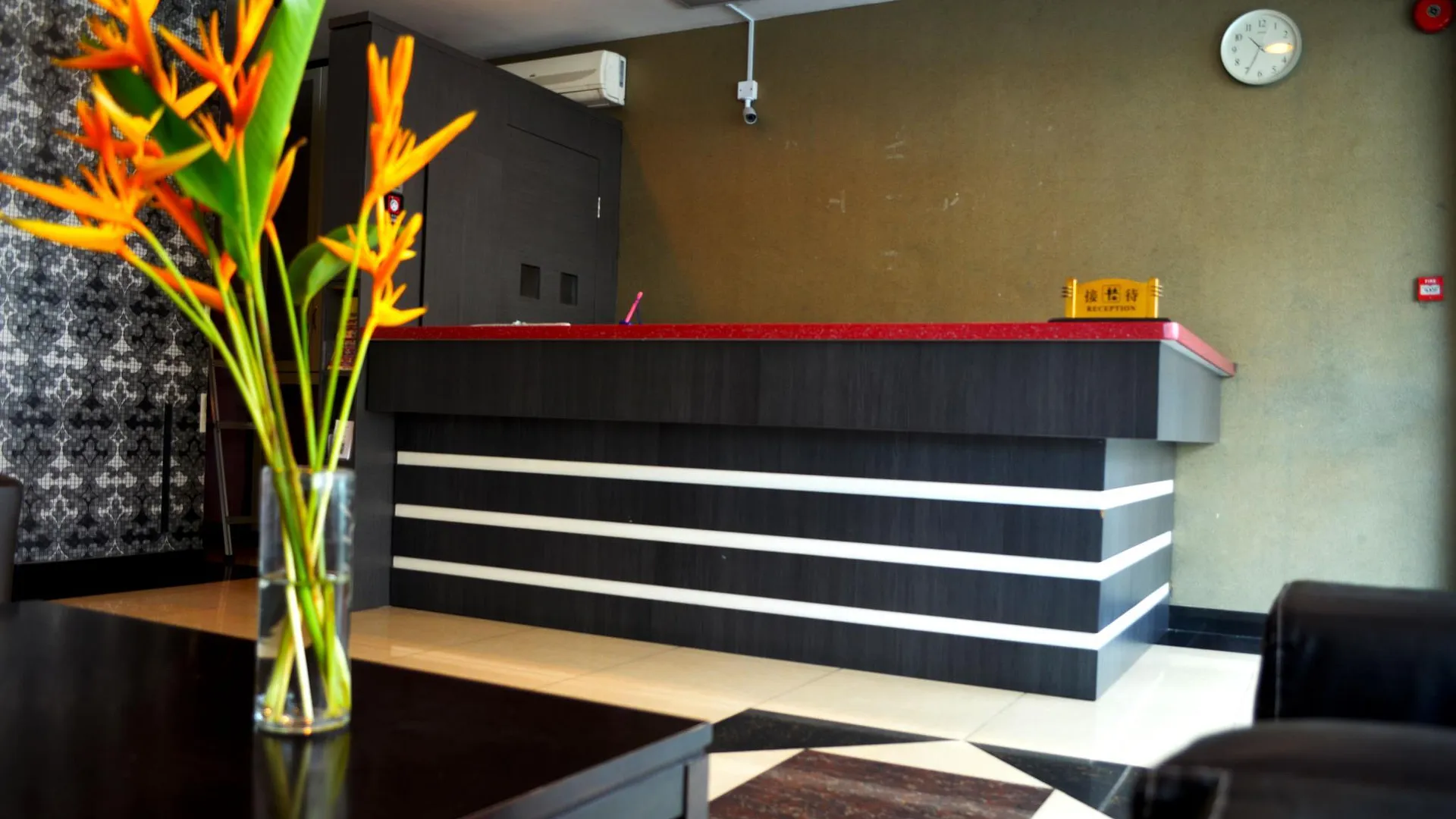 코타키나발루 린타스 플라자 부티크 호텔 1성급 호텔 로비