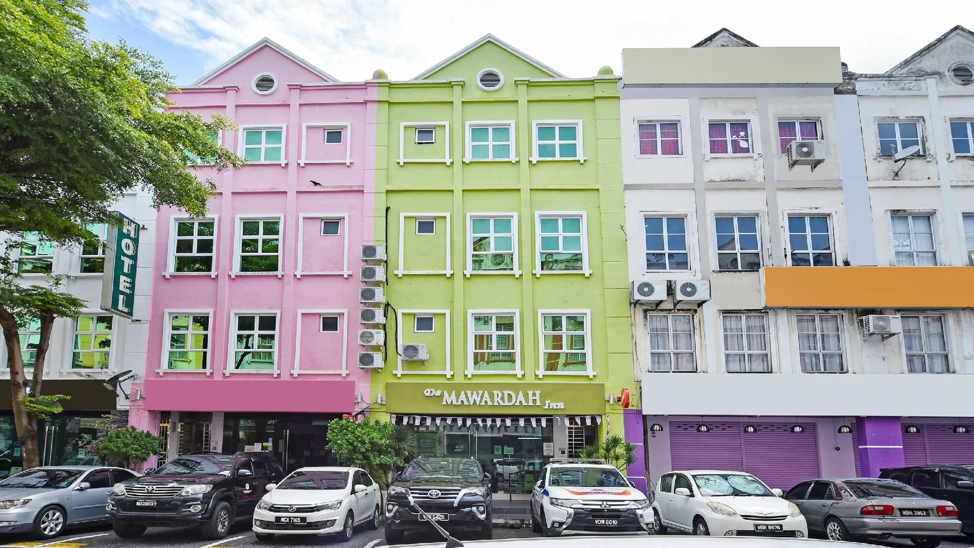 말라카 드 마와르다 인 호텔 2성급 호텔 객실