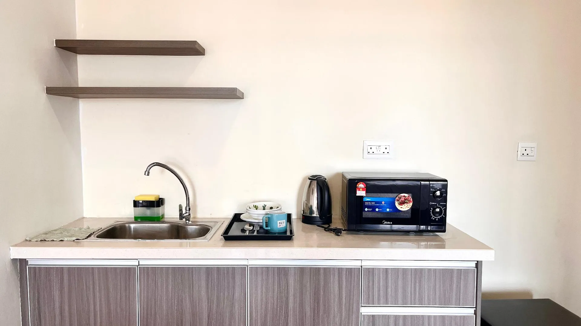 말라카 두리안 퉁갈의 아파트먼트 (50m², 침실 1개, 프라이빗 욕실 1개) 3성급 싱글룸 부대시설