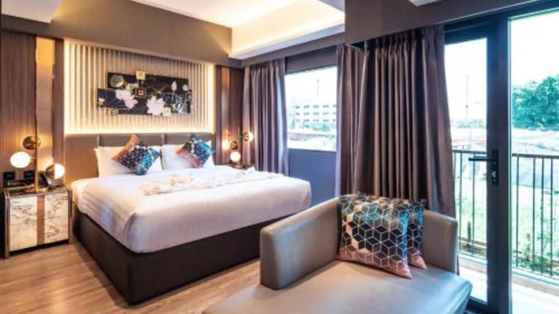 방콕 더 원 스마트 리빙 앤 세이프티 4성급 호텔 객실