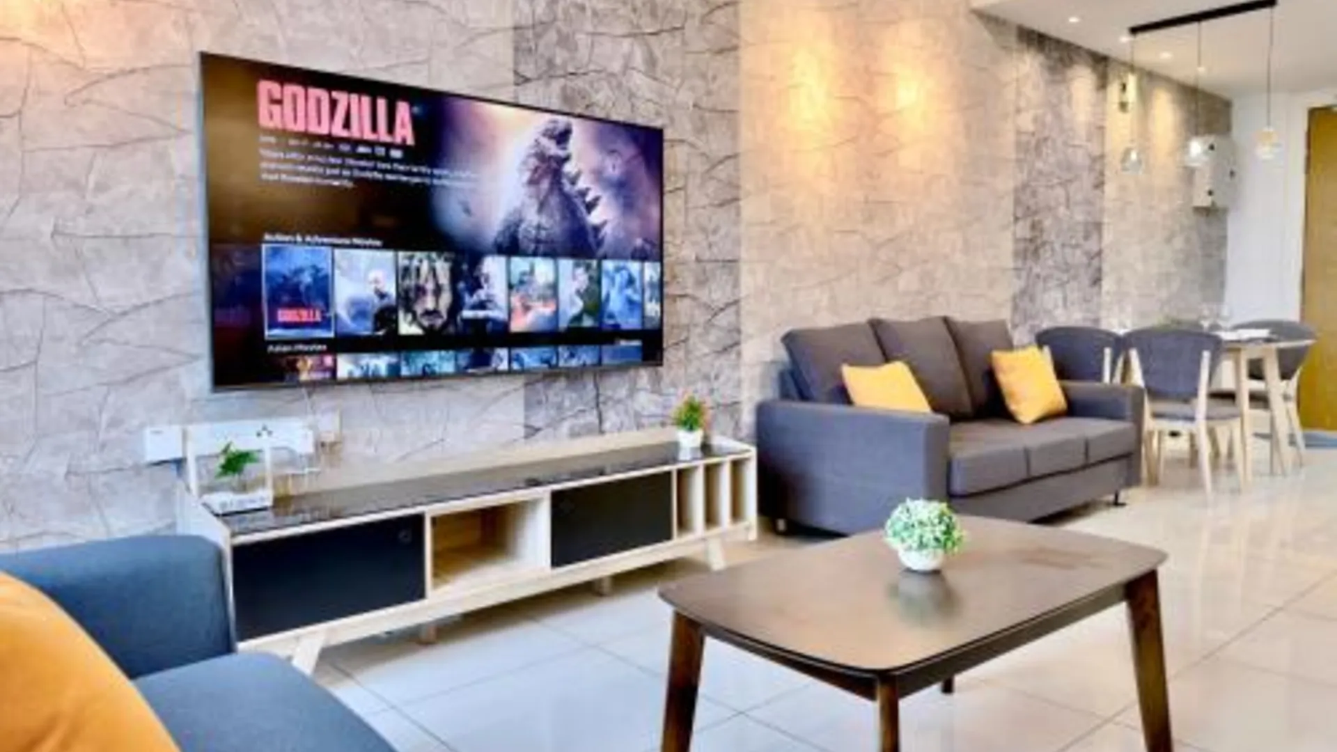 조호바루 / 조호르바루 미드밸리 사우스키 모자이크 5-9인 스마트TV 70인치 - 넷플릭스 SM 4성급 게스트하우스 전망