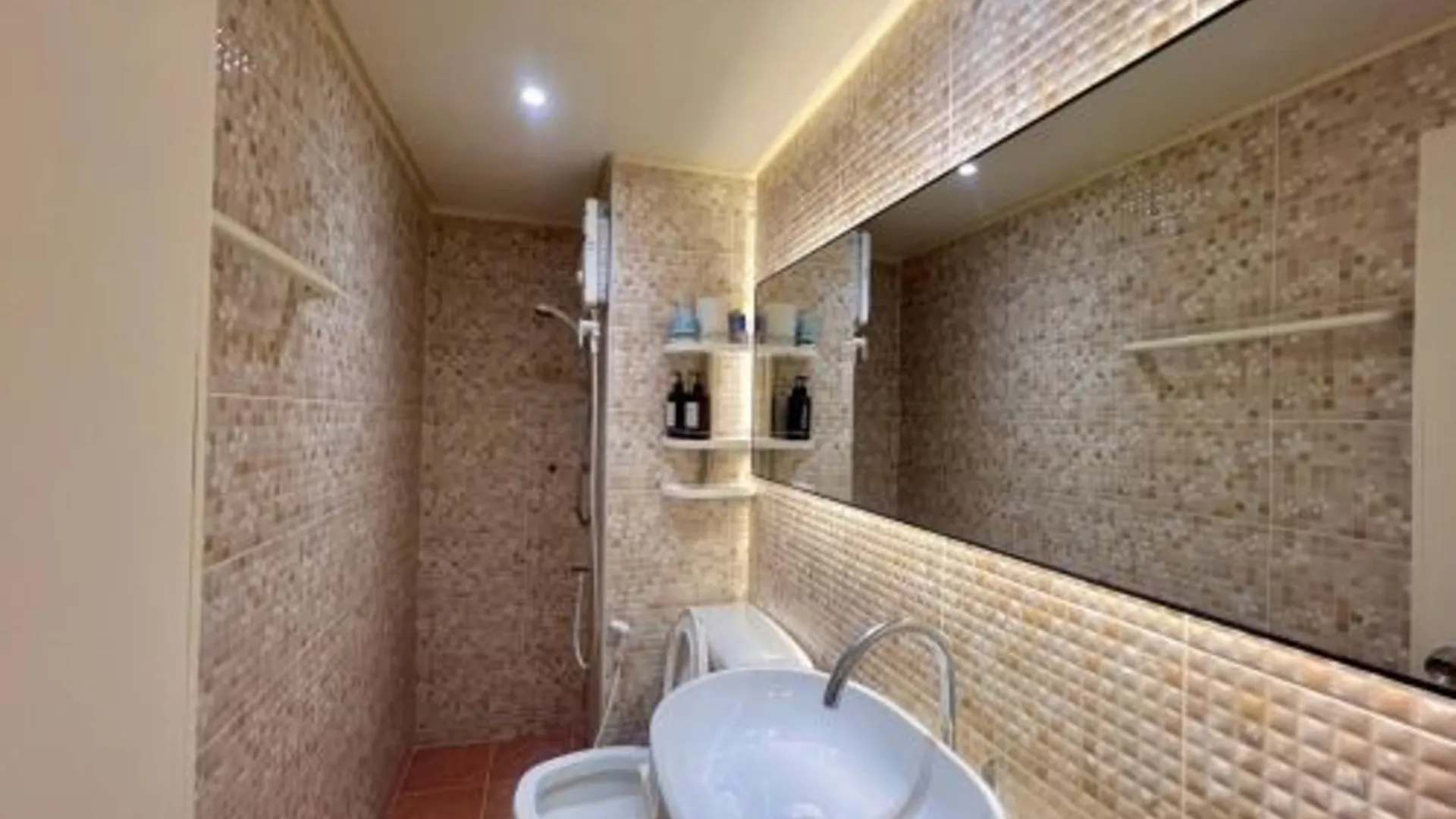 방콕 Better Room ห้องพักรายวัน เมืองทองธานี C4 3성급 싱글룸 레스토랑