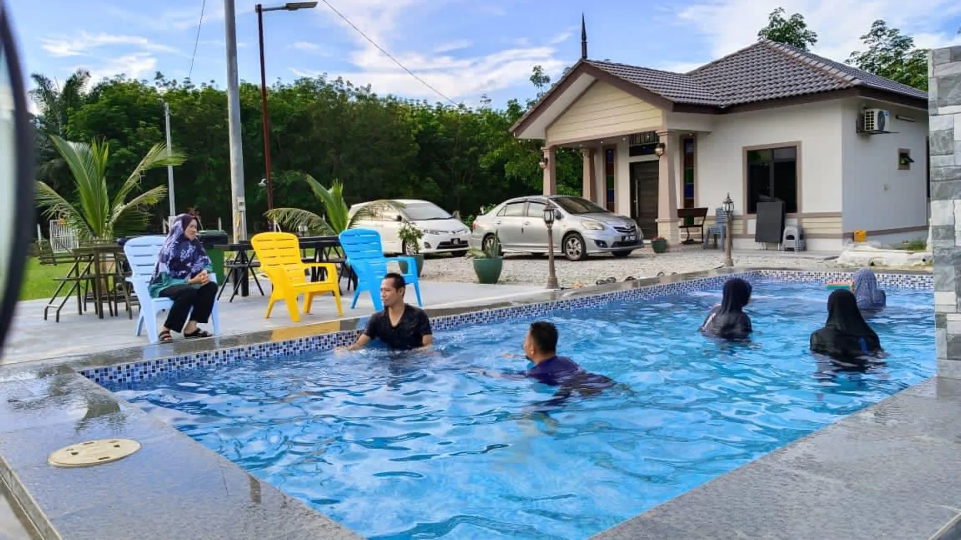 말라카 마스지드 타나의 방갈로 (800m², 침실 3개, 프라이빗 욕실 2개) 5성급 싱글룸 객실