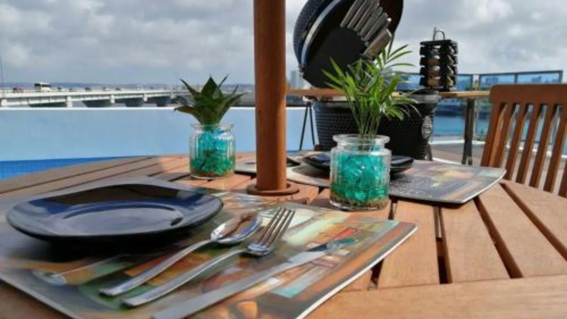 오키나와 본섬 SALTY HOUSE：海が目の前！ 5성급 싱글룸 전망